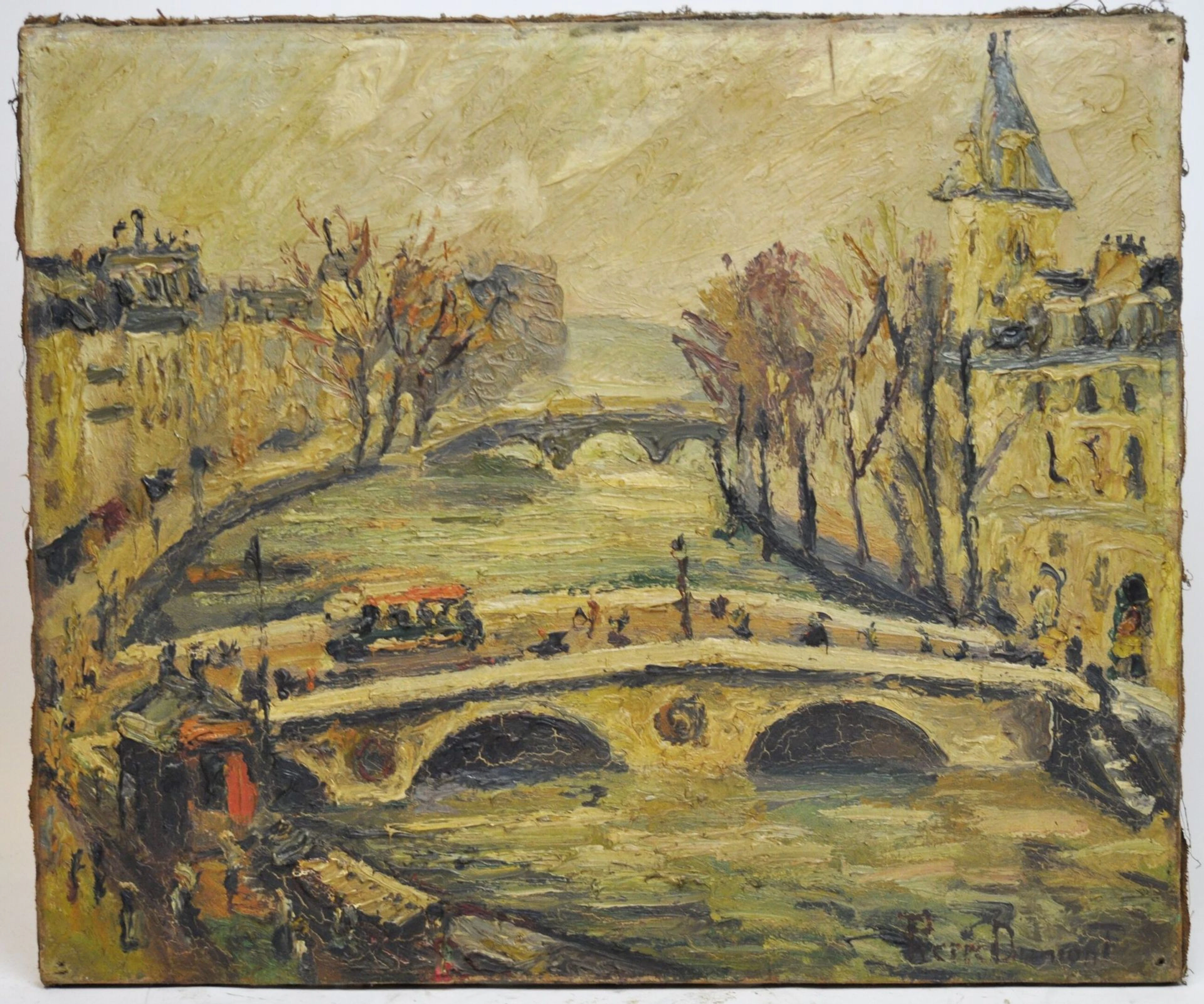 Pierre-Jean DUMONT (1884-1936) Le Pont... - Lot 29 - Morand & Morand