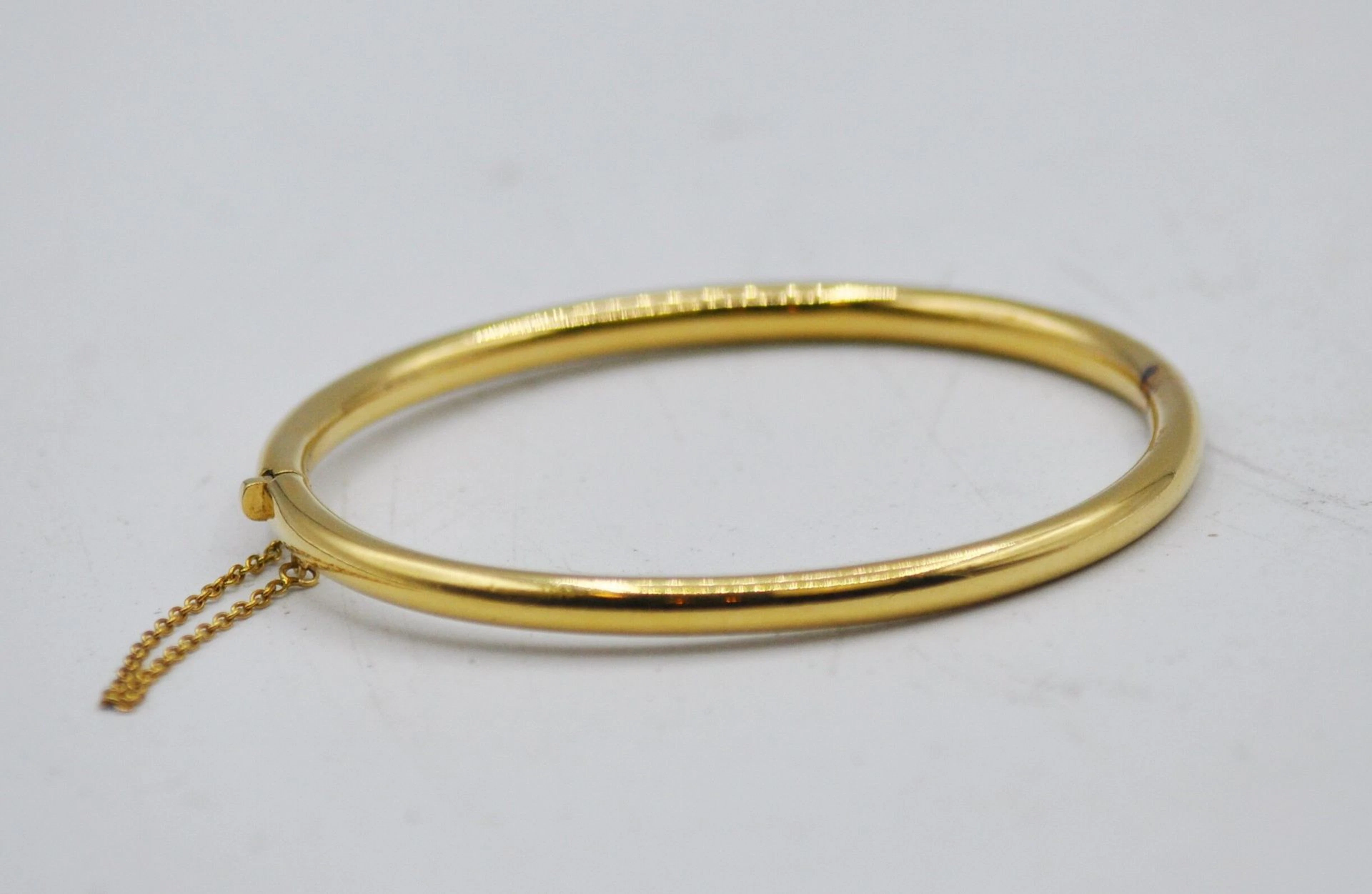 Bracelet jonc en or 750 millièmes, chaine... - Lot 50 - Morand & Morand