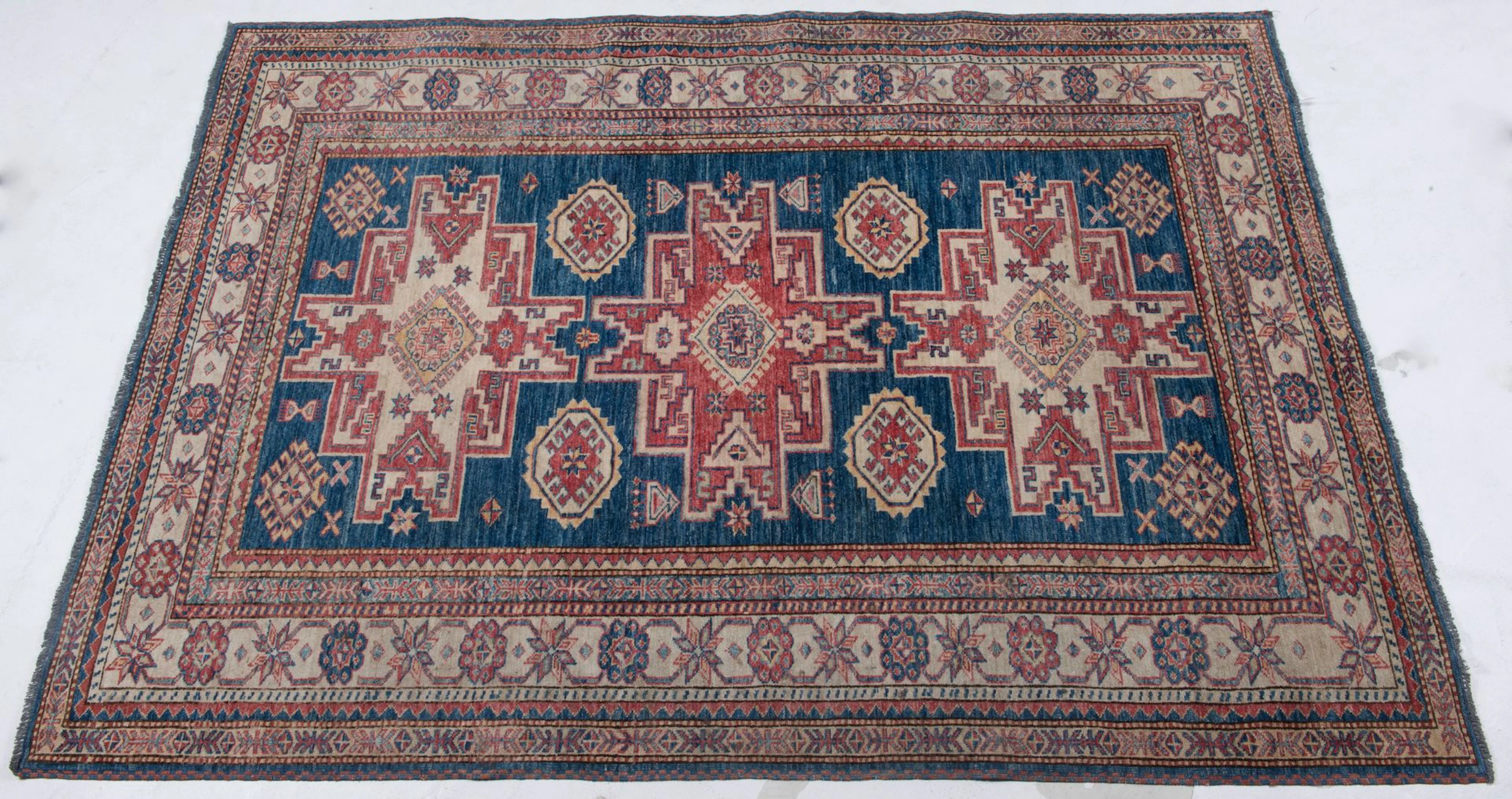 Tapis d'orient Kazak en laine 217 x 155... - Lot 326 - Pestel-Debord
