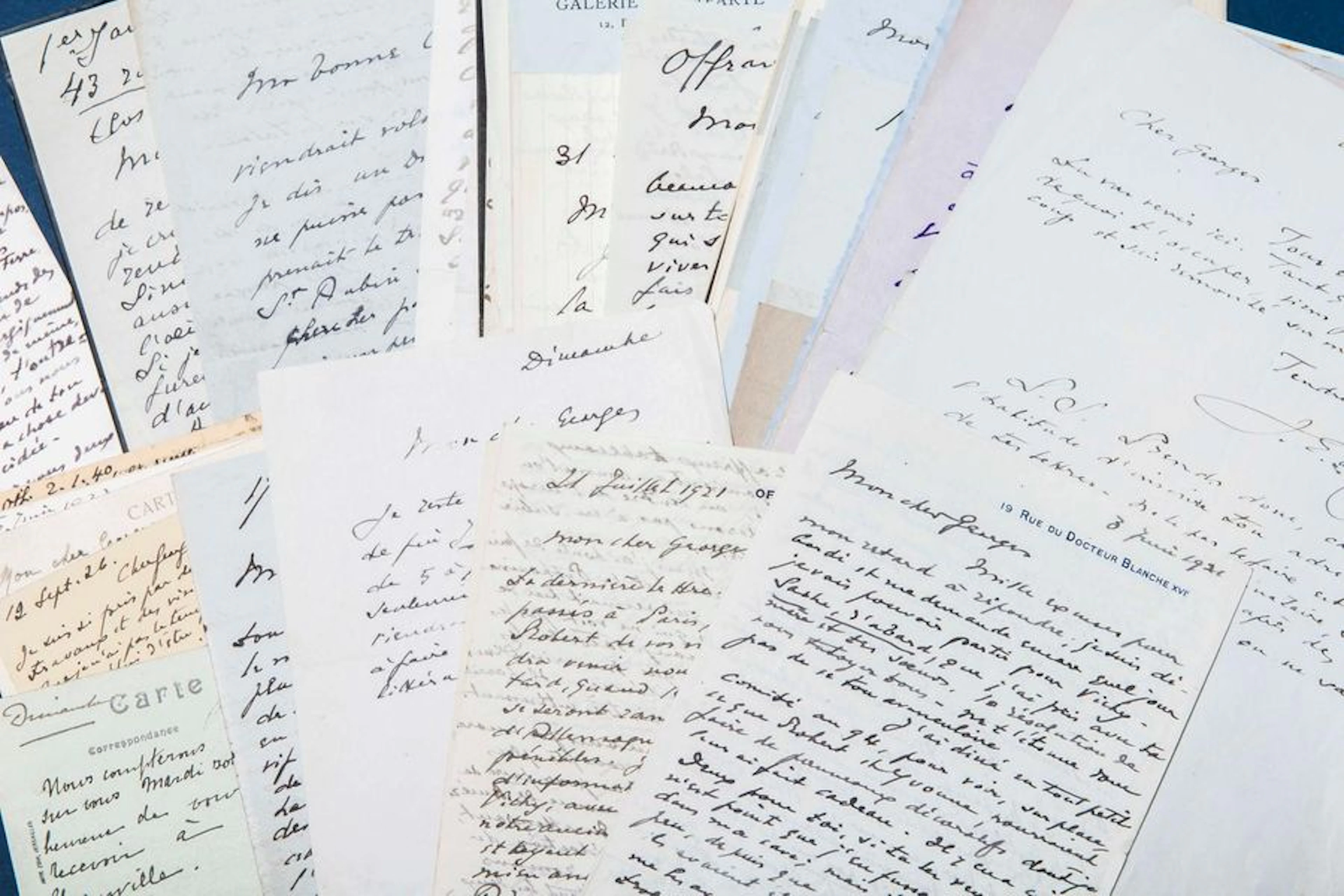 Jacques-Emile BLANCHE. Correspondance adressée…