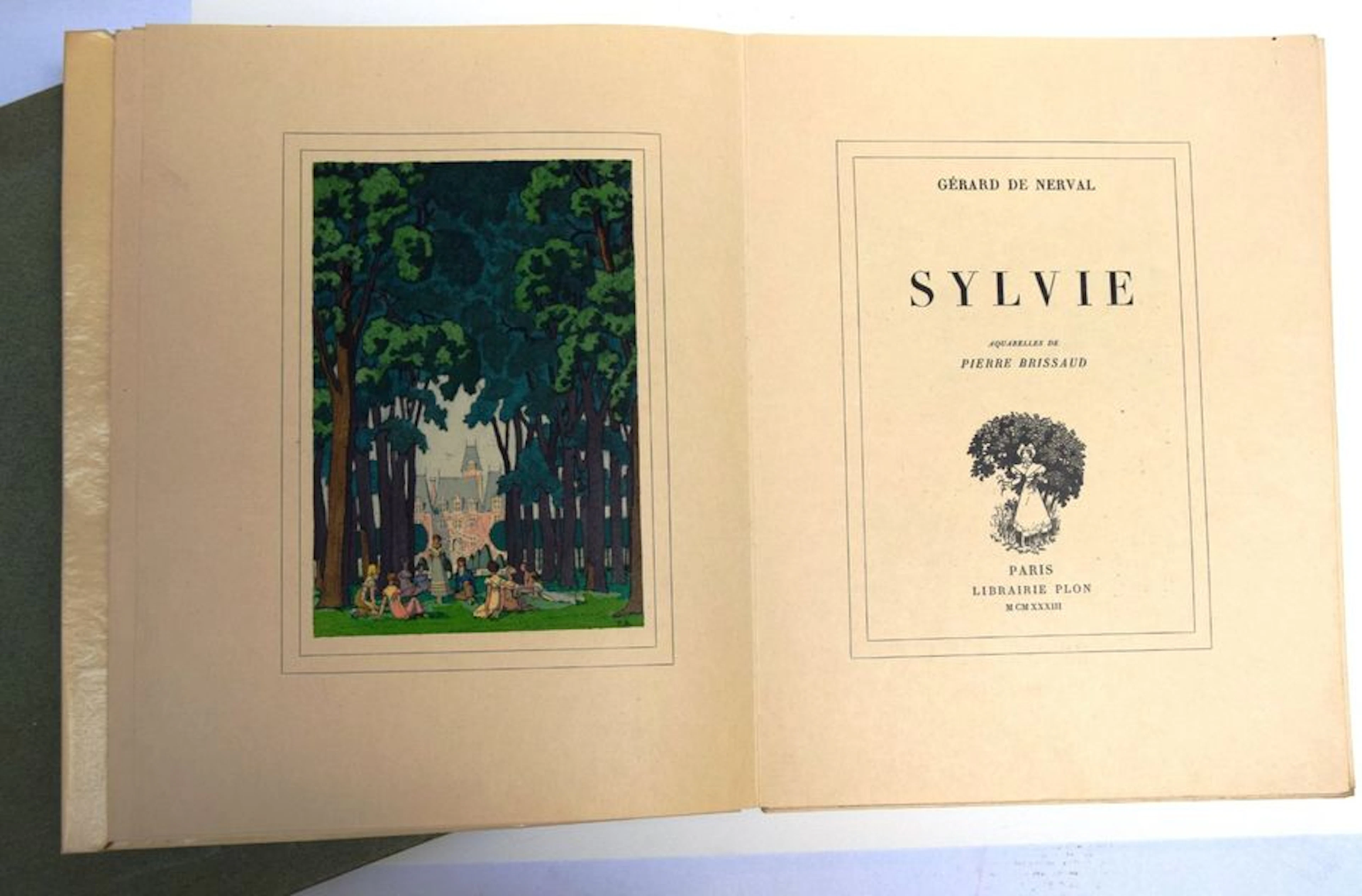 Gérard de NERVAL, Sylvie, Aquarelles de Pierre…