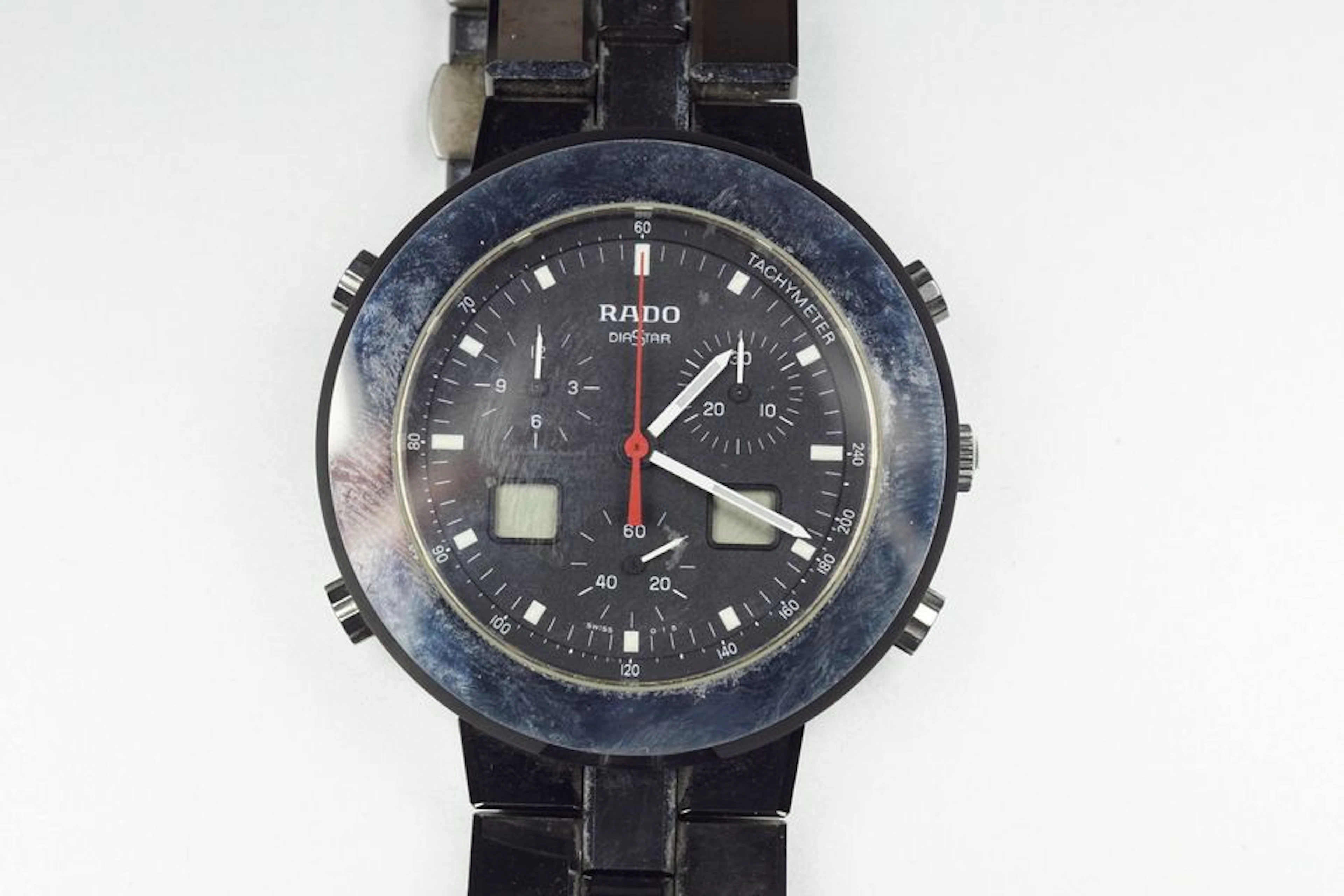 RADO : Montre Chronographe en céramique anthracite,…