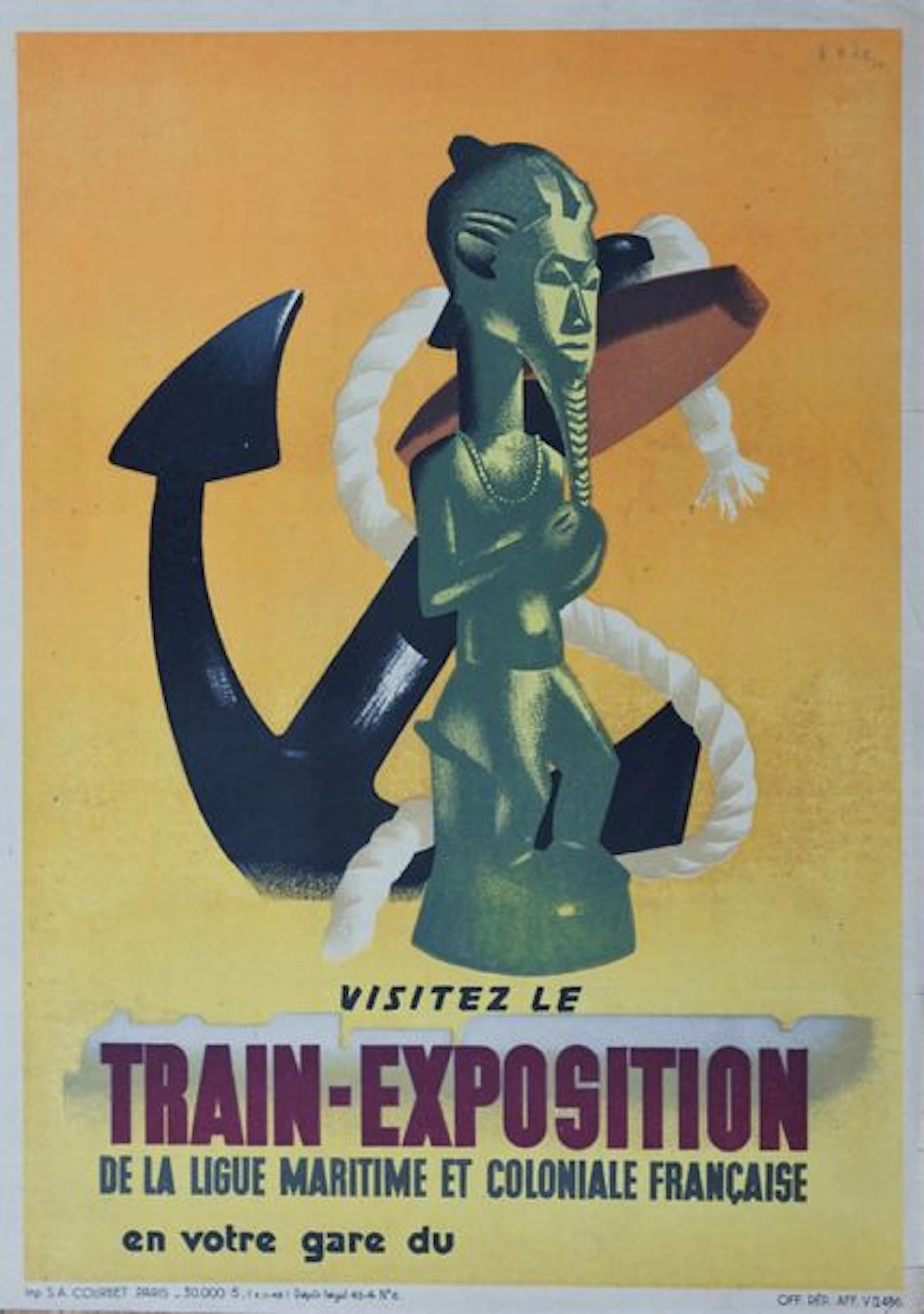 VISITEZ LE TRAIN - EXPOSITION DE LA LIGNE LIGNE MARITIME ET COLONIALE FRANCAISE