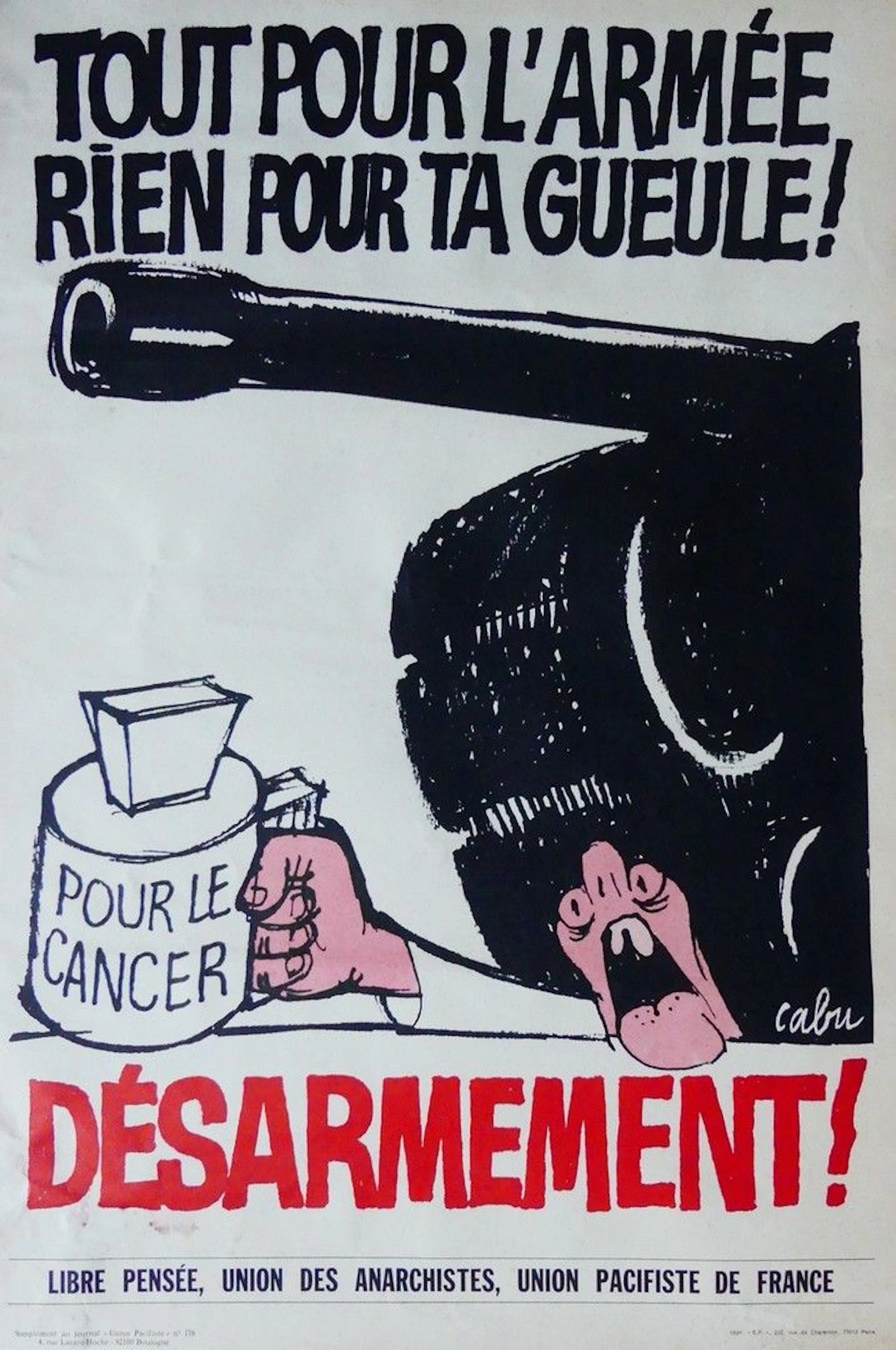 CABU (1938-2015) (3 affichettes)