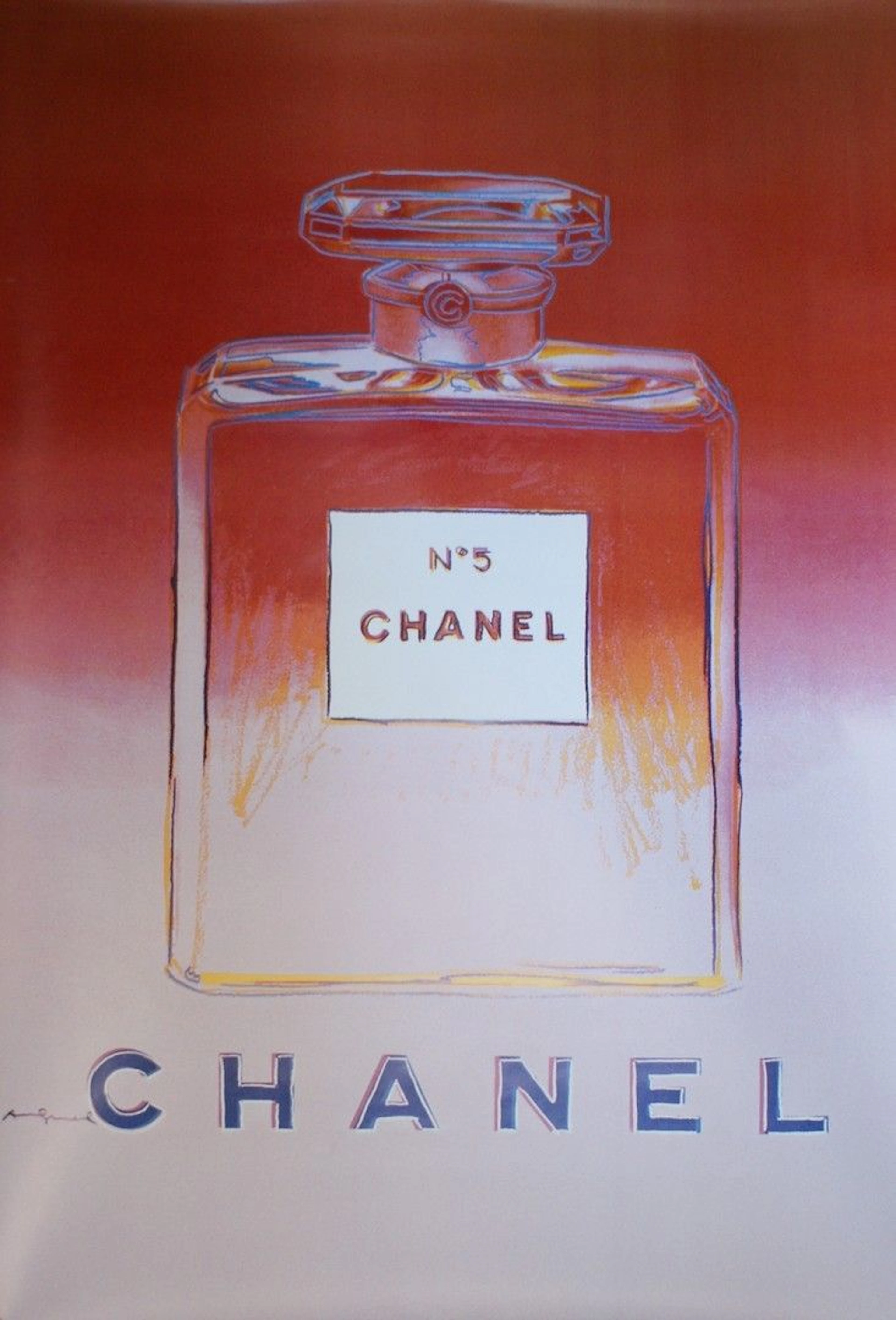 WARHOL Andy (d’après) CHANEL N°5. Vers 1997