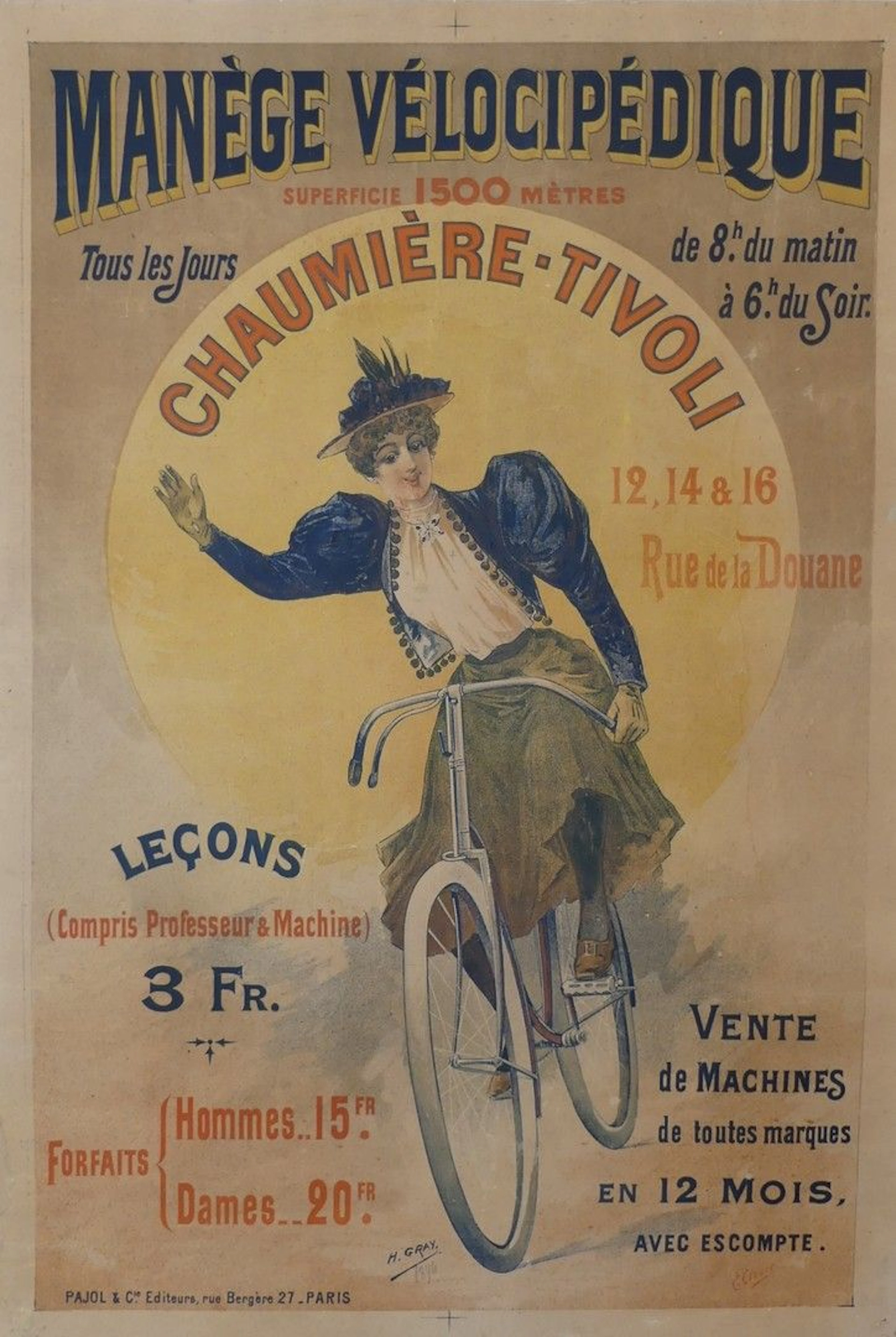 GRAY Henri (1858-1924)