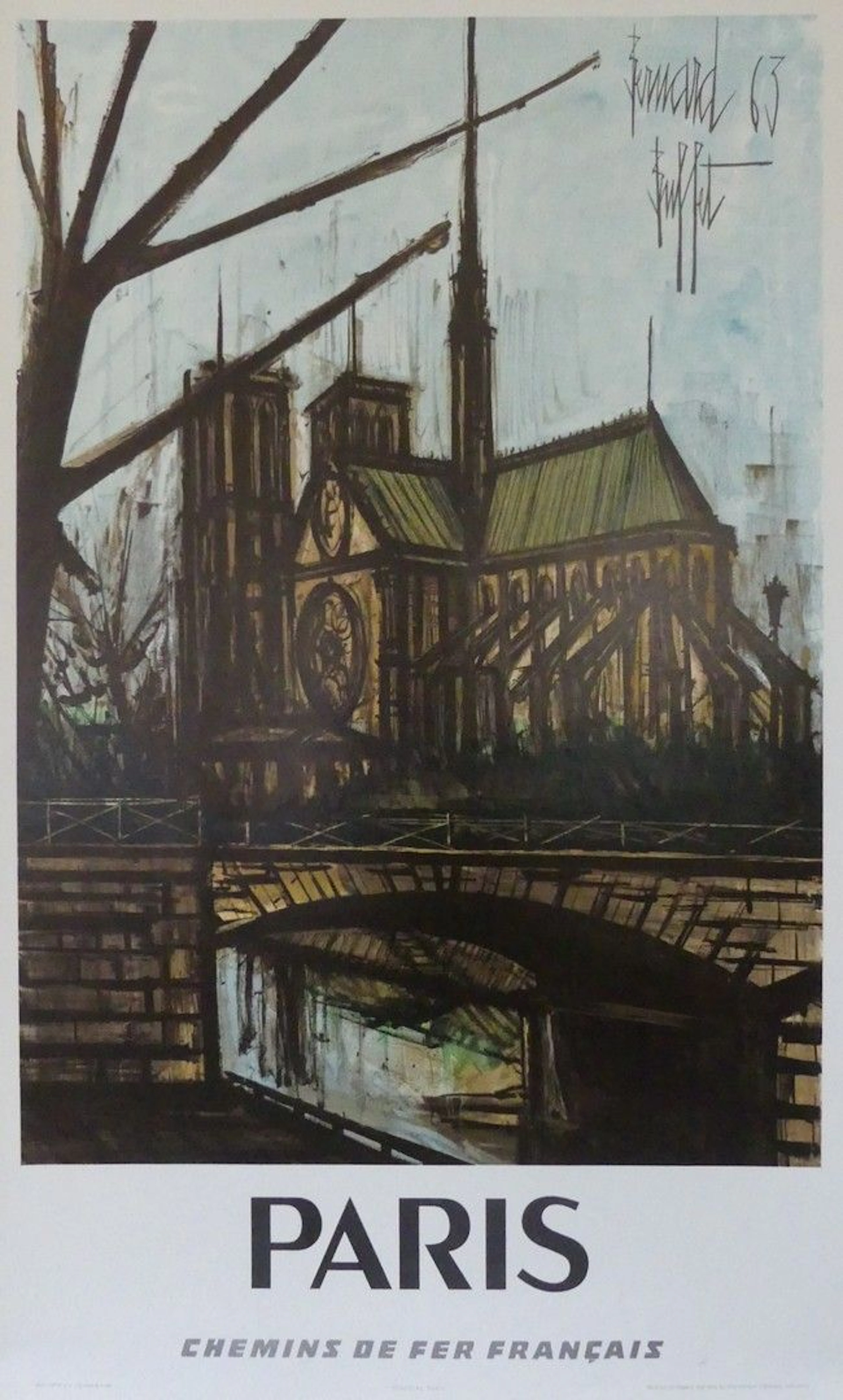 BUFFET Bernard et UTRILLO Maurice (2 affiches)