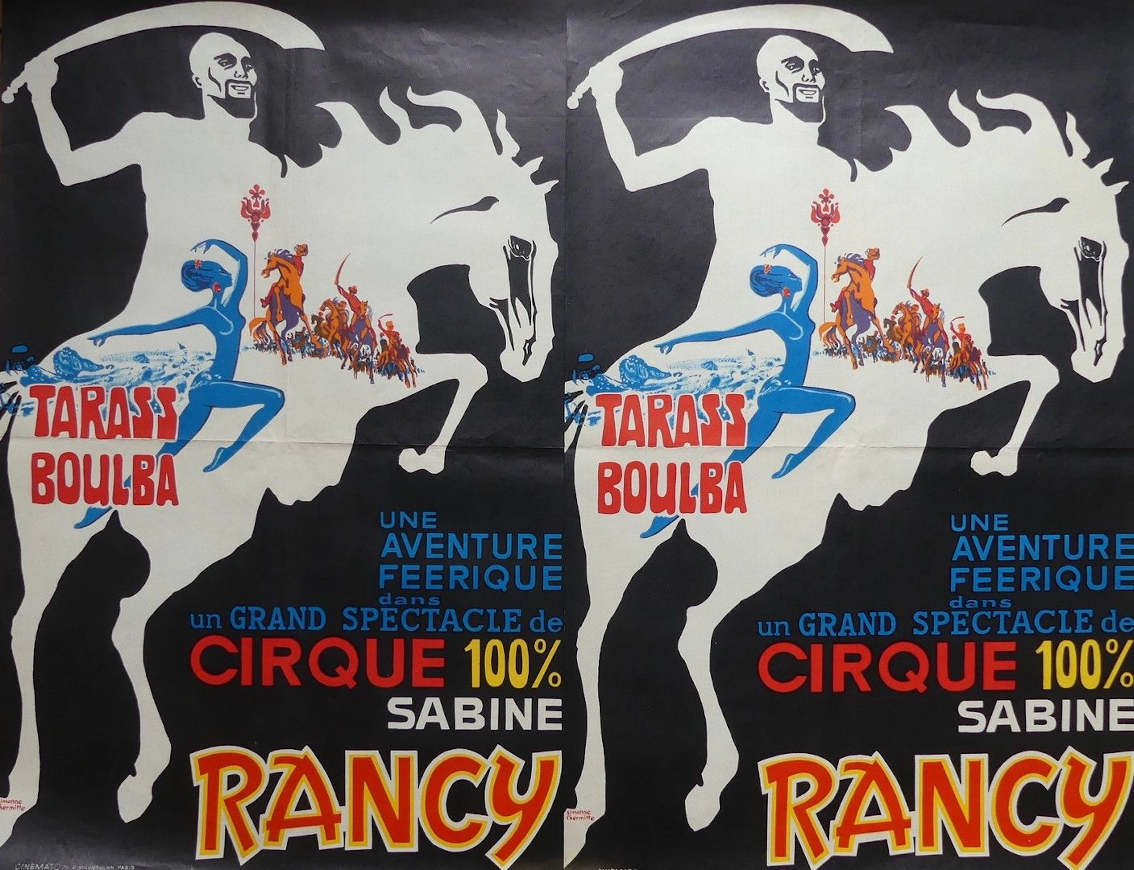 DIVERS CIRQUE (7 affichettes)