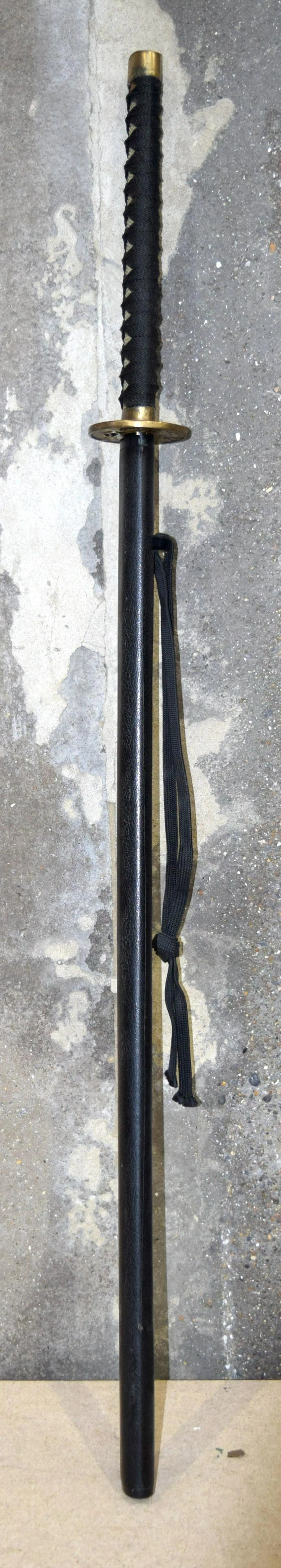 A Japanese sword with a scabbard. 100cm