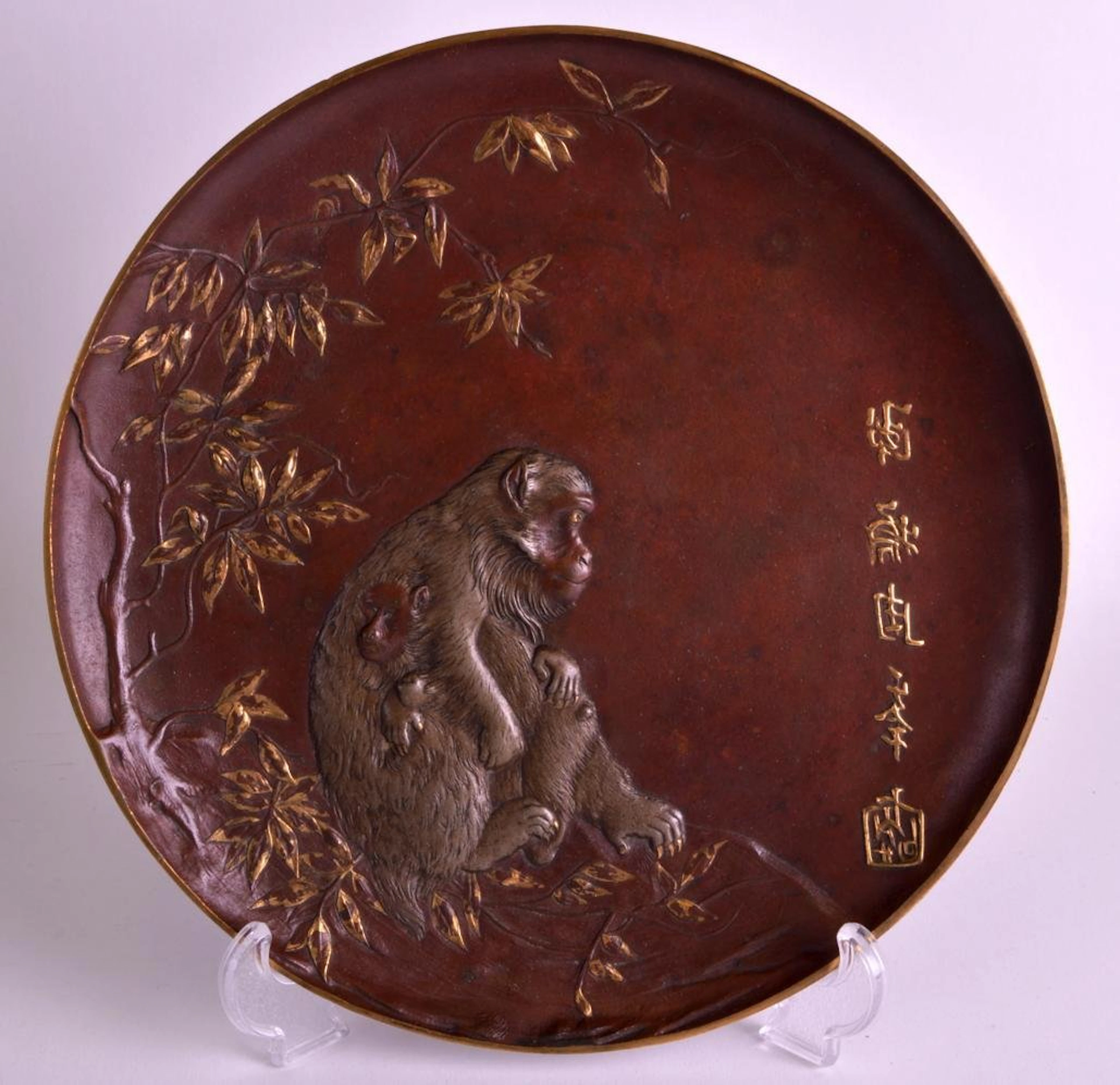 An unusual 19th century austrian berndorf cold painted