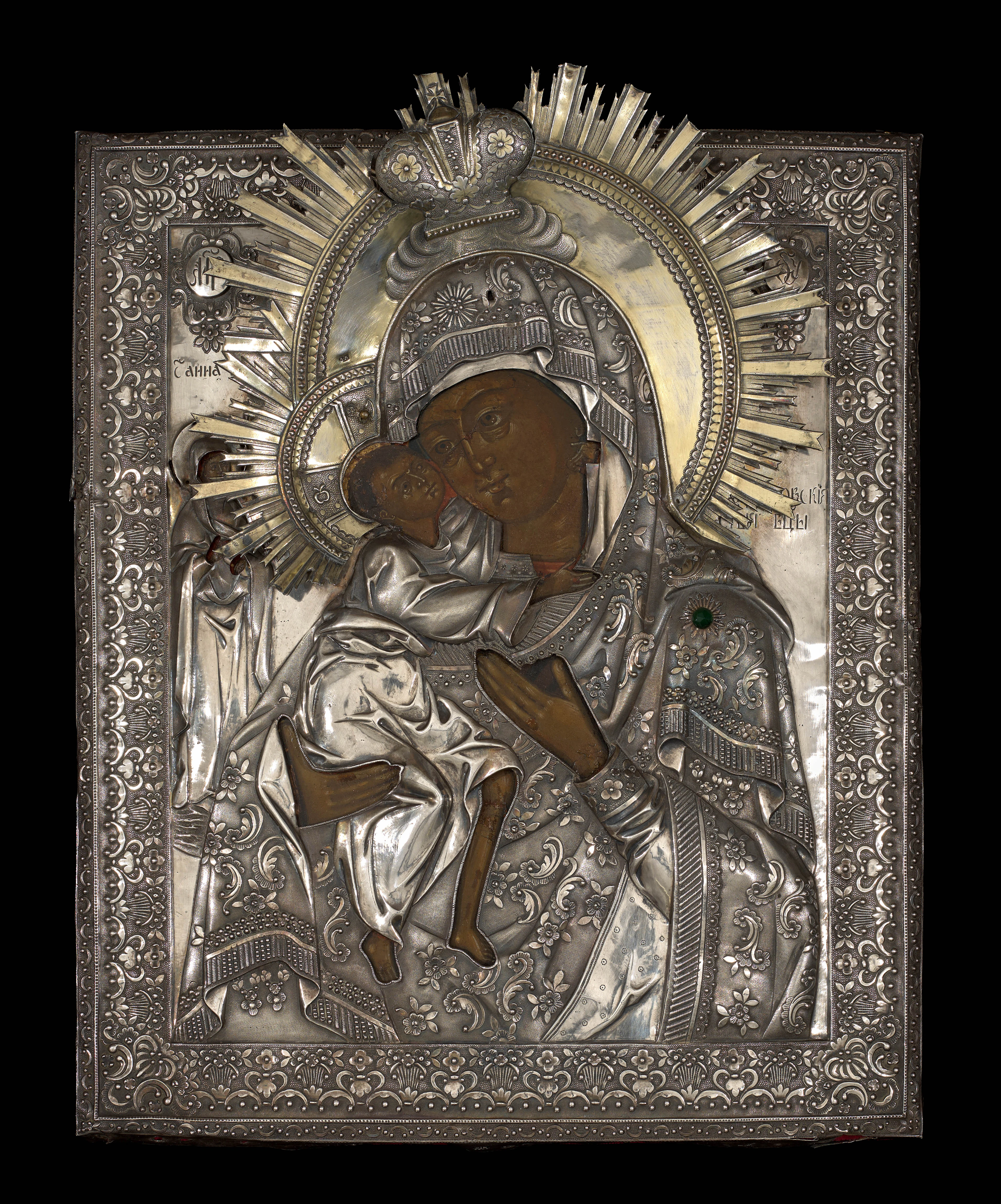 ICÔNE DE LA SAINTE MÈRE DE DIEU DE LA TENDRESSE