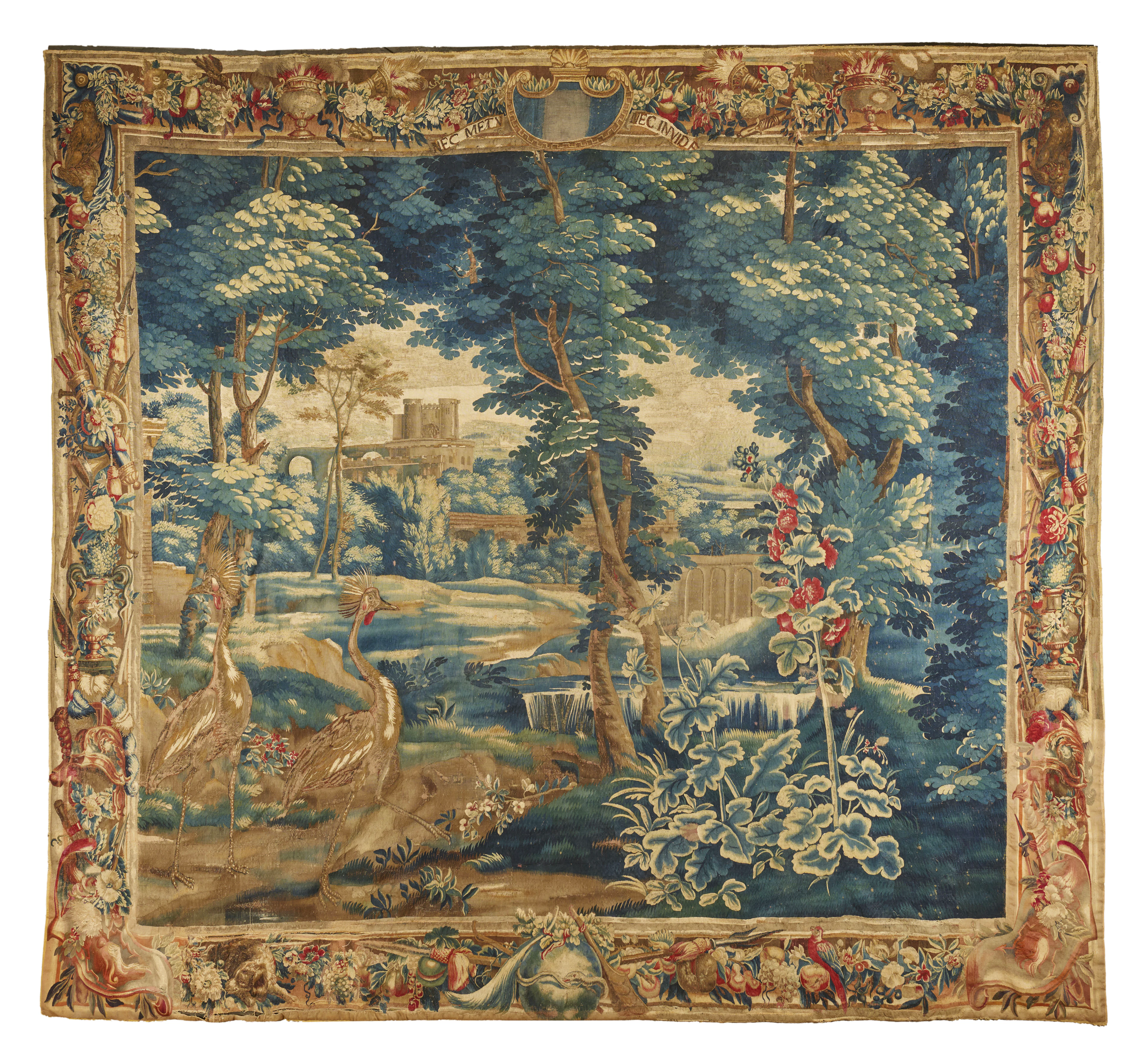 TAPISSERIE DE BEAUVAIS, FIN DU XVIIe SIÈCLE