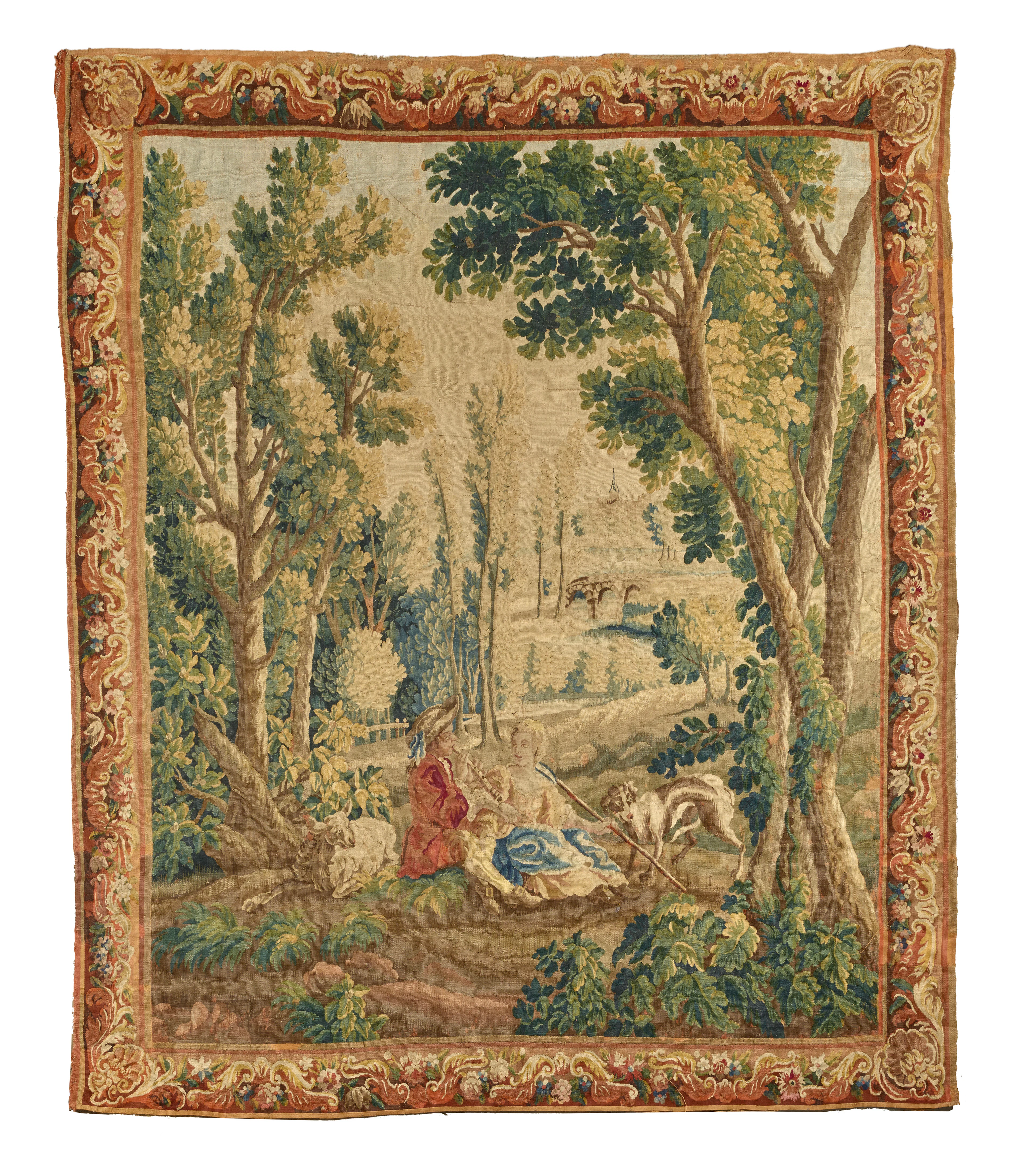 TAPISSERIE D’AUBUSSON, SECONDE MOITIÉ DU XVIIIe SIÈCLE