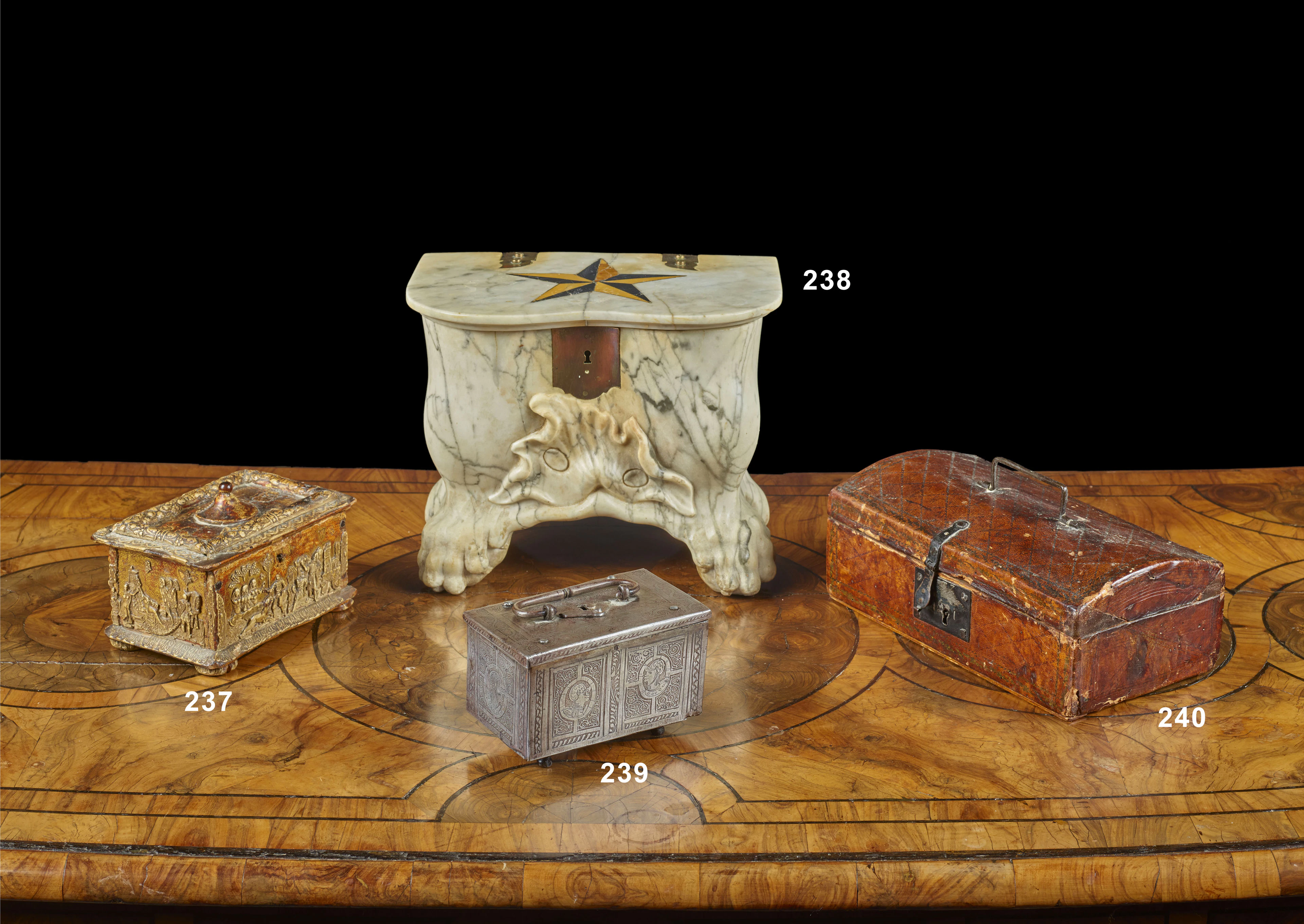 COFFRET, NUREMBERG, VERS 1600
