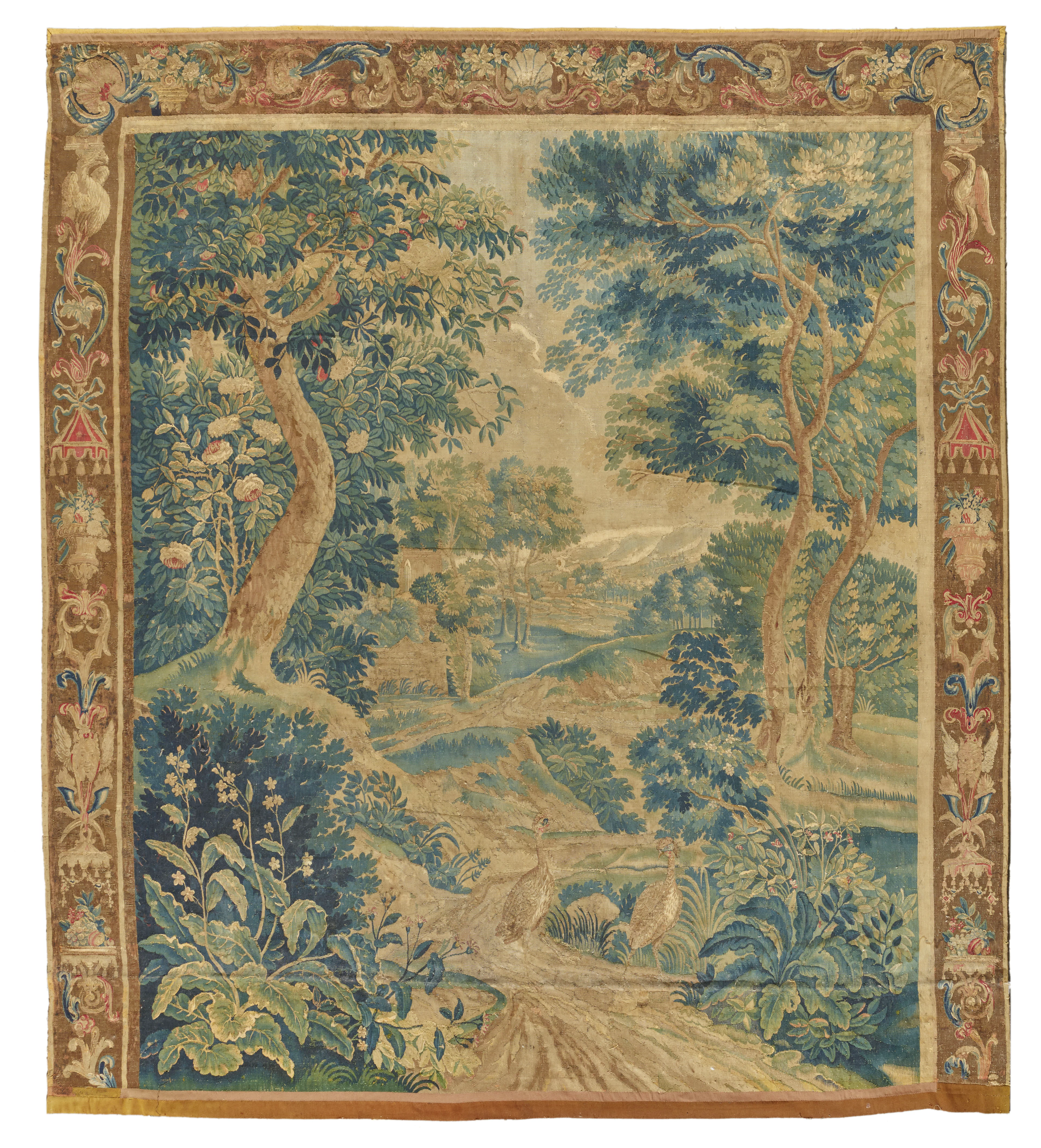 TAPISSERIE DE BEAUVAIS, FIN DU XVIIe SIÈCLE