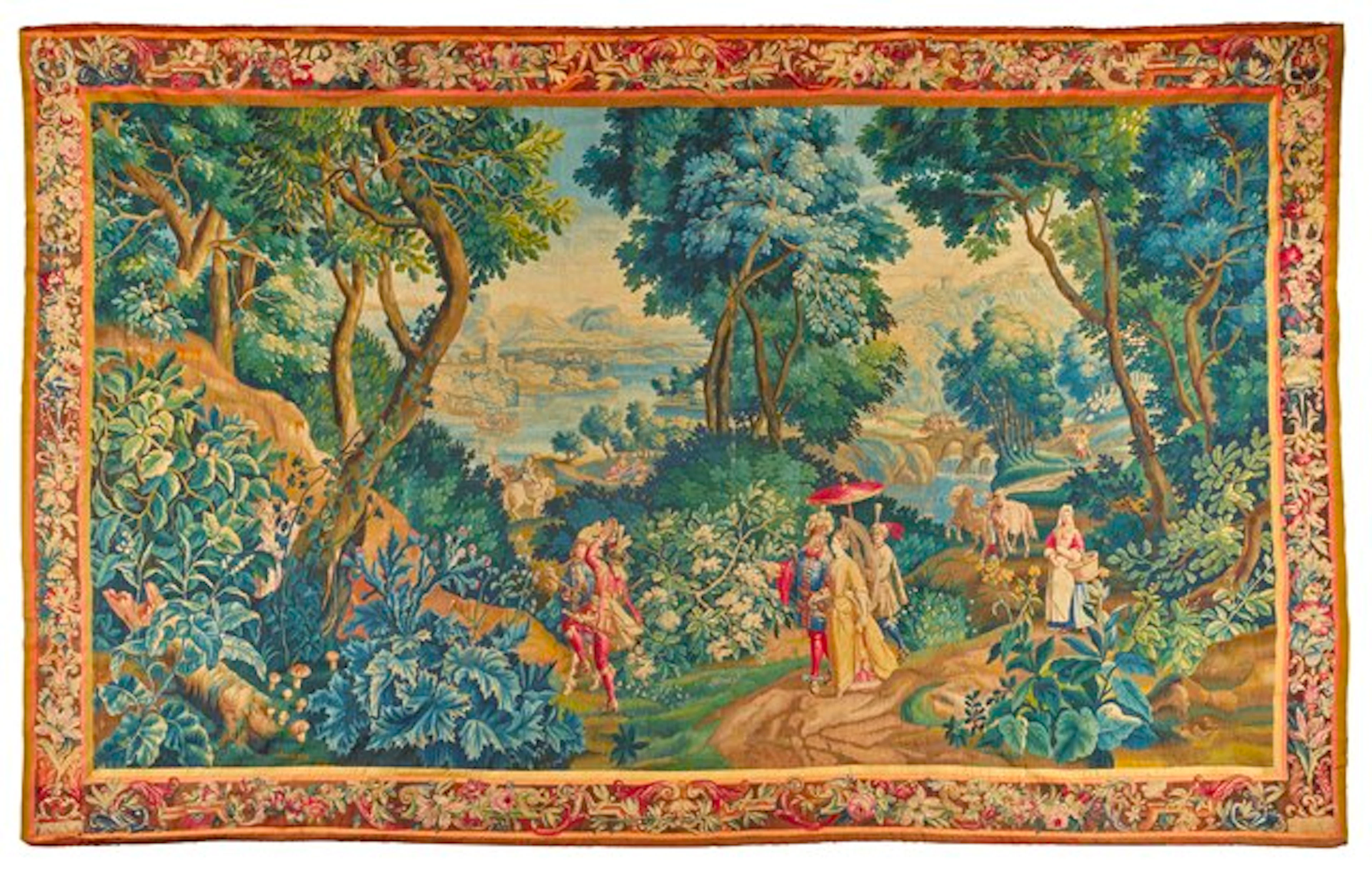 TAPISSERIE DE BEAUVAIS, FIN DU XVIIe SIÈCLE