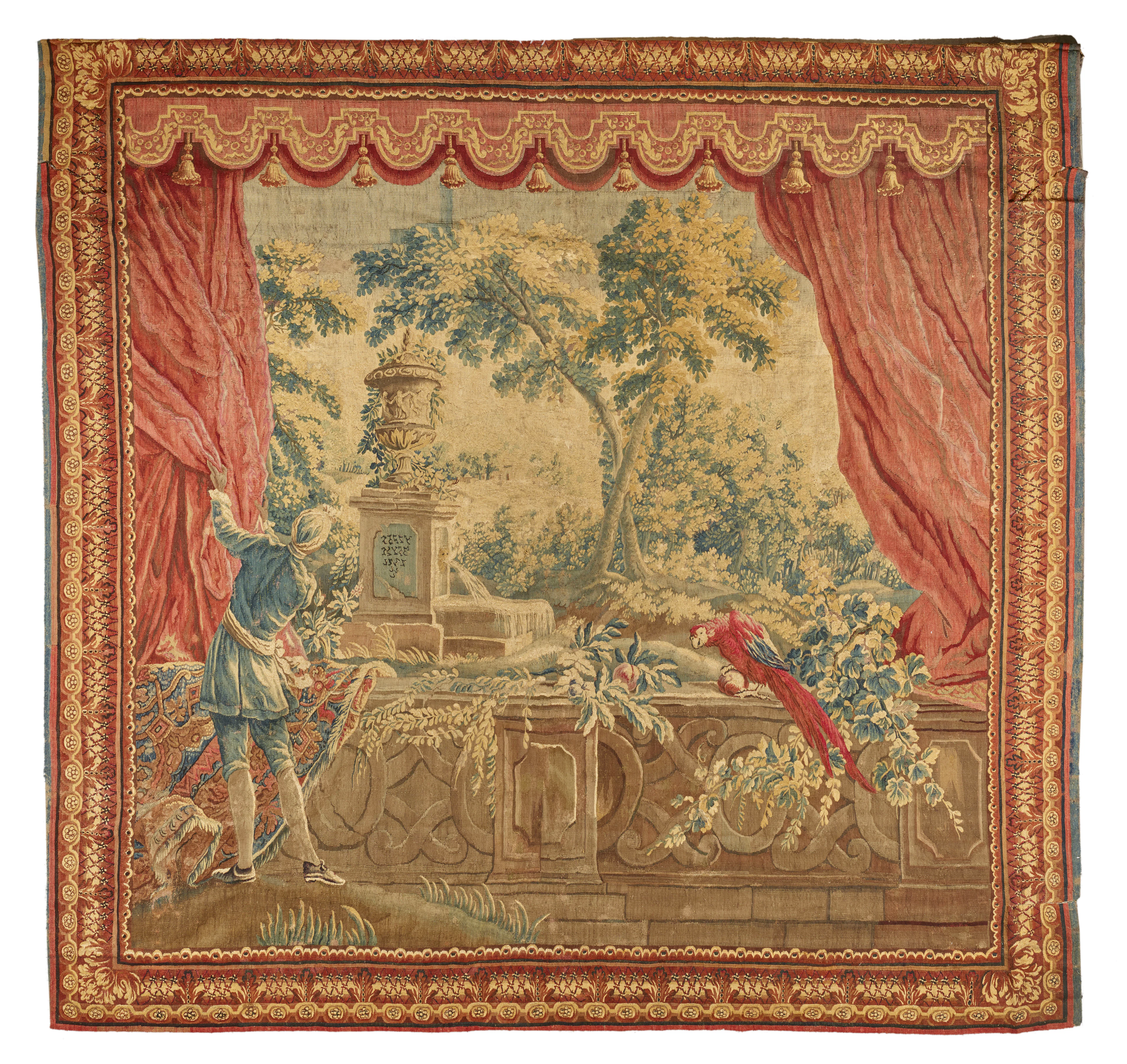TAPISSERIE D’AUBUSSON DU XVIIIe SIÈCLE, VERS 1755