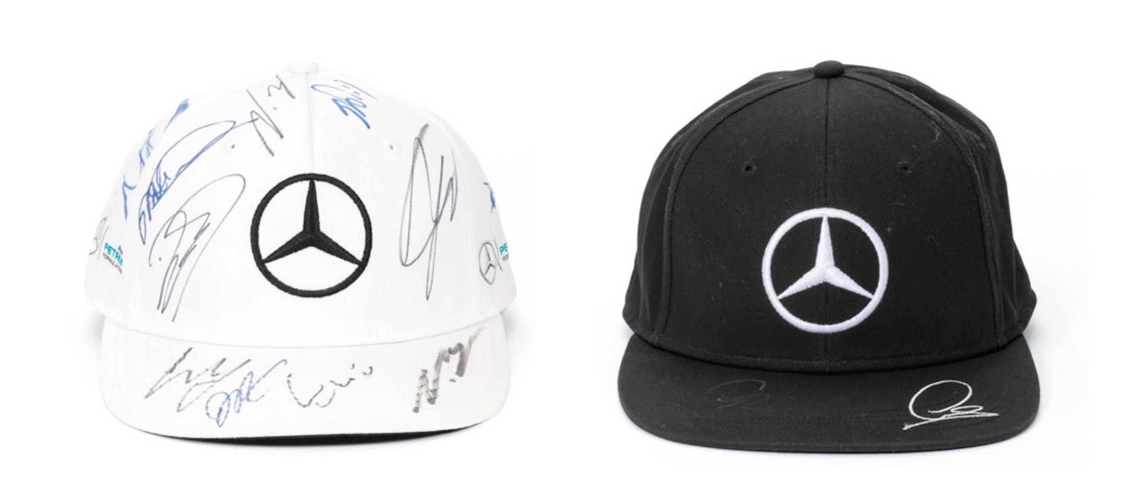 F1 LEGENDS Deux casquettes Mercedes