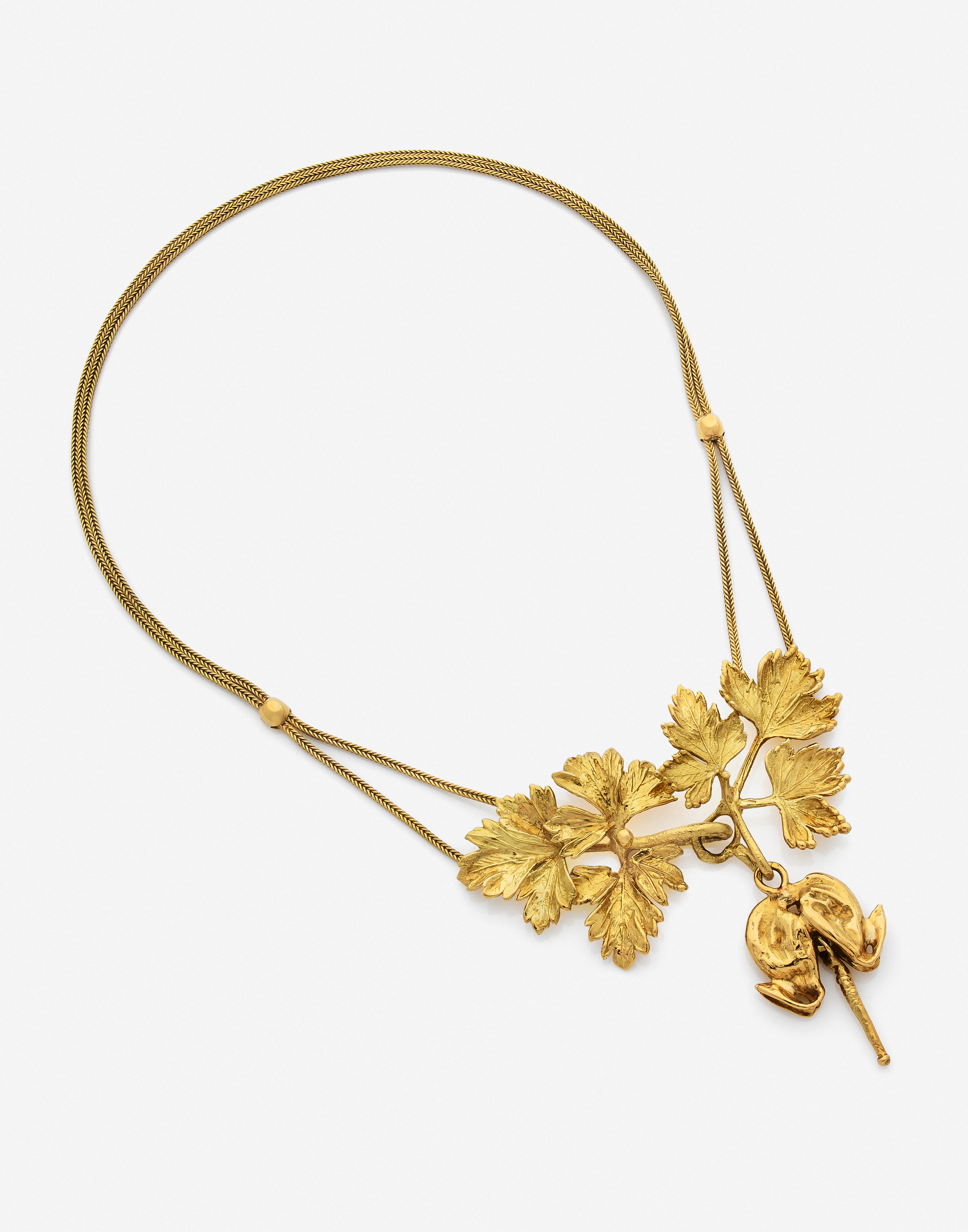 Claude LALANNE (1925-2019) Collier "Coeur de Marie"