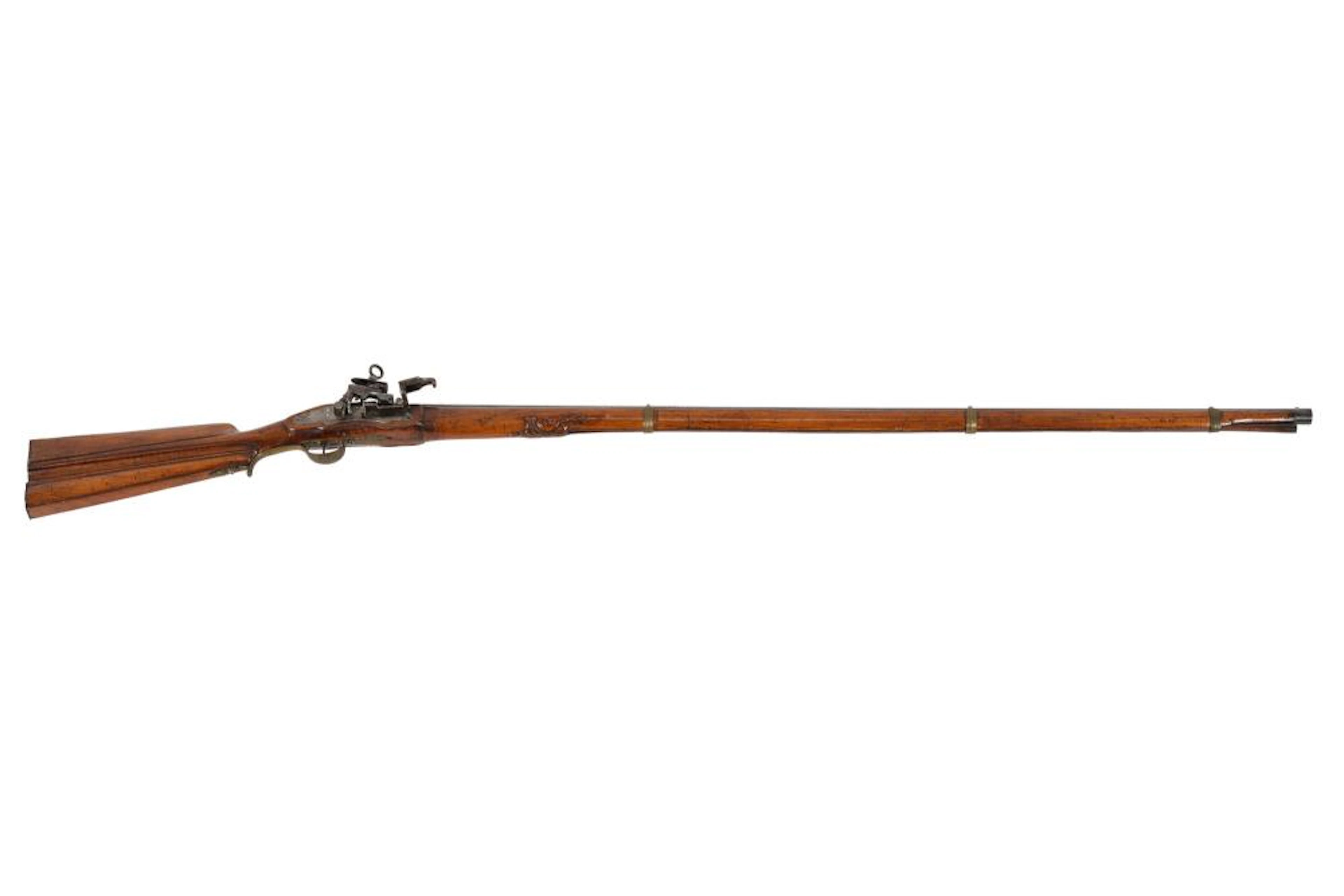 A flintlock fowling piece