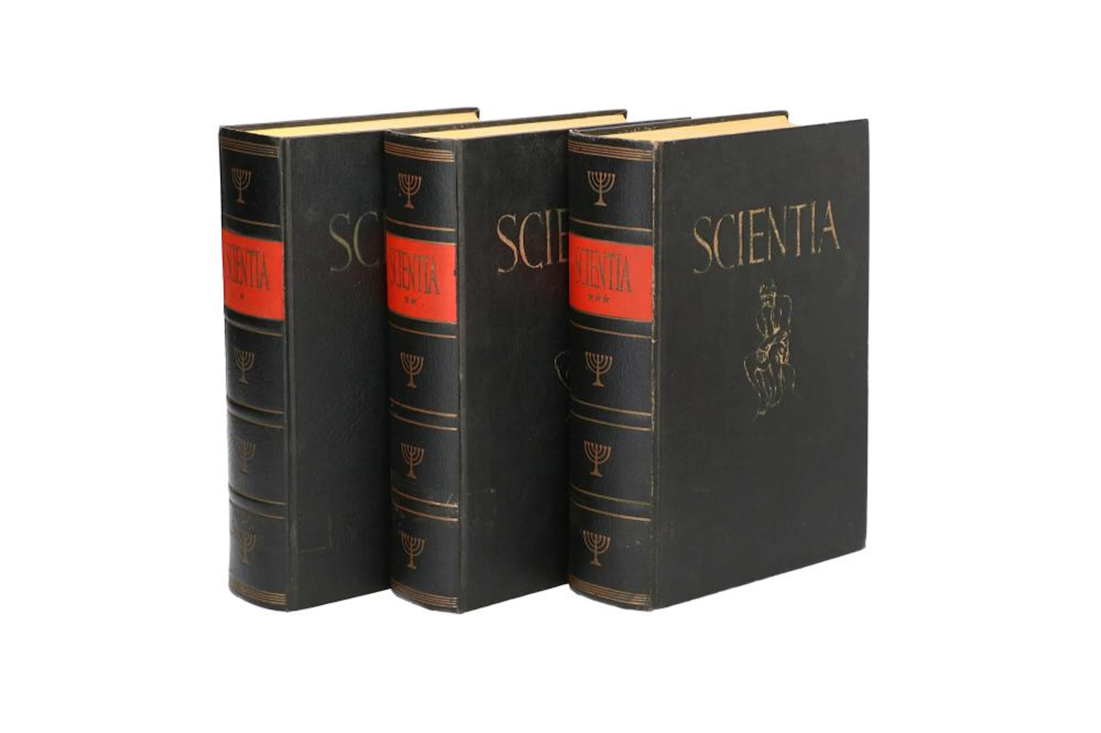 Maurits Cornelis Escher (1898-1972), Series of three books 'Scientia'