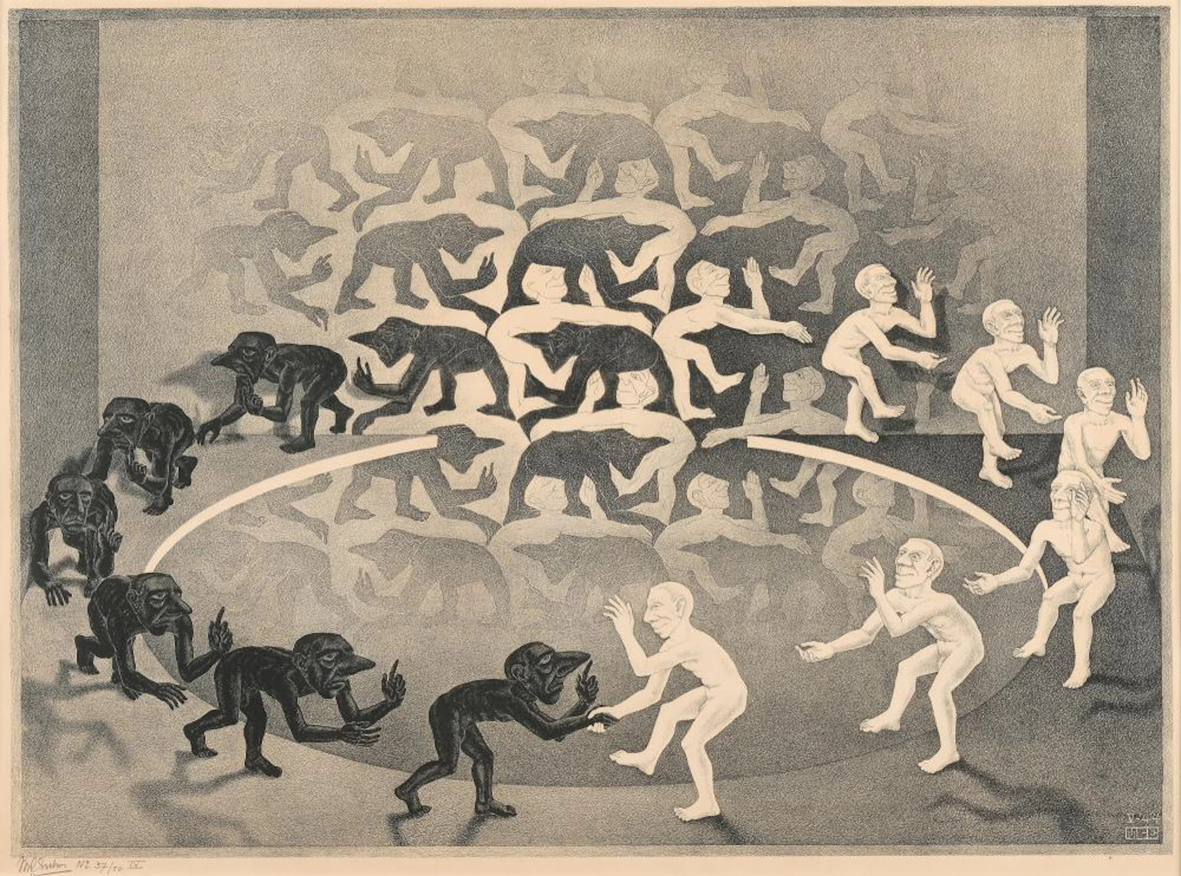 Maurits Cornelis Escher (1898-1972), 'Encounter'