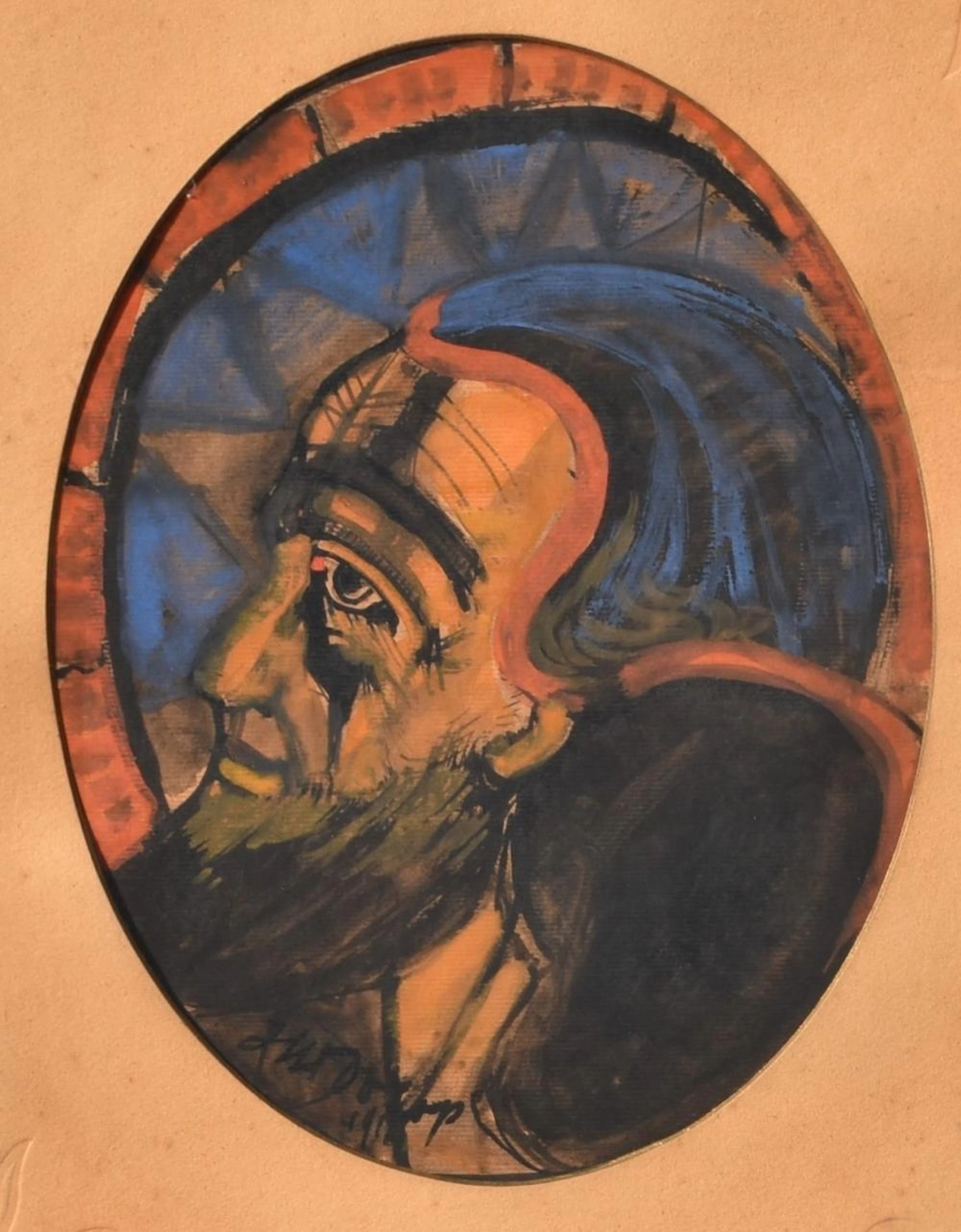 Toorop, Jan (Dutch 1858-1928) Apostel ontwerp voor 1911
