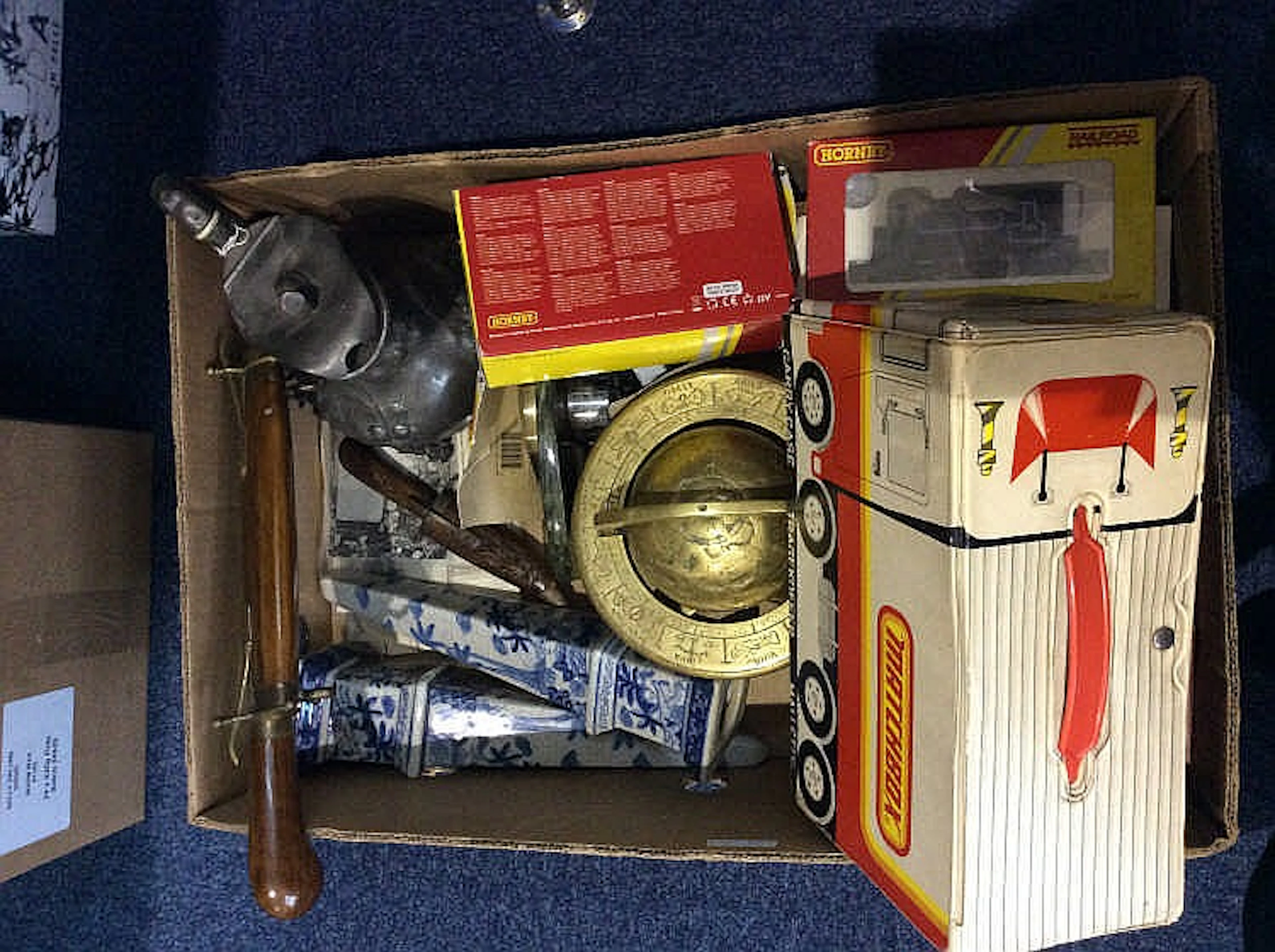 Mixed Lot Of Collectables Comprising Student ''Milbro'' Microscope