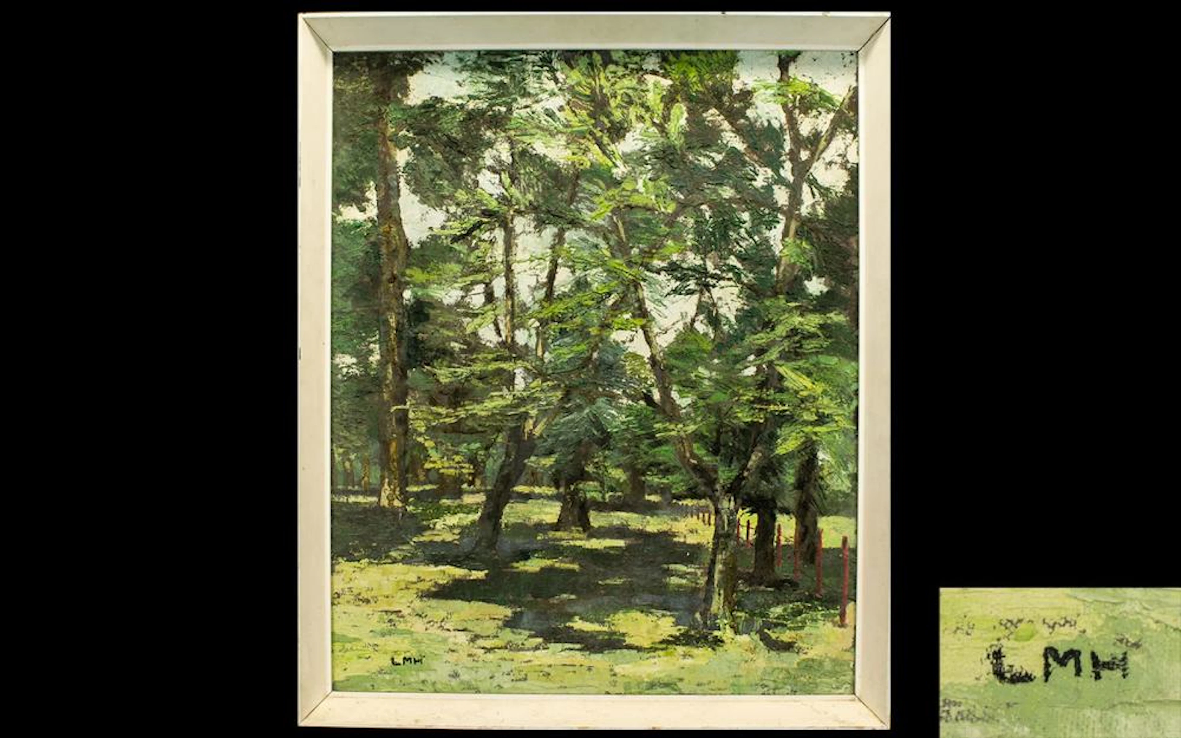Letitia Marion Hamilton RHA (1878-1964) Untitled Oil On Canvas Marked to ve