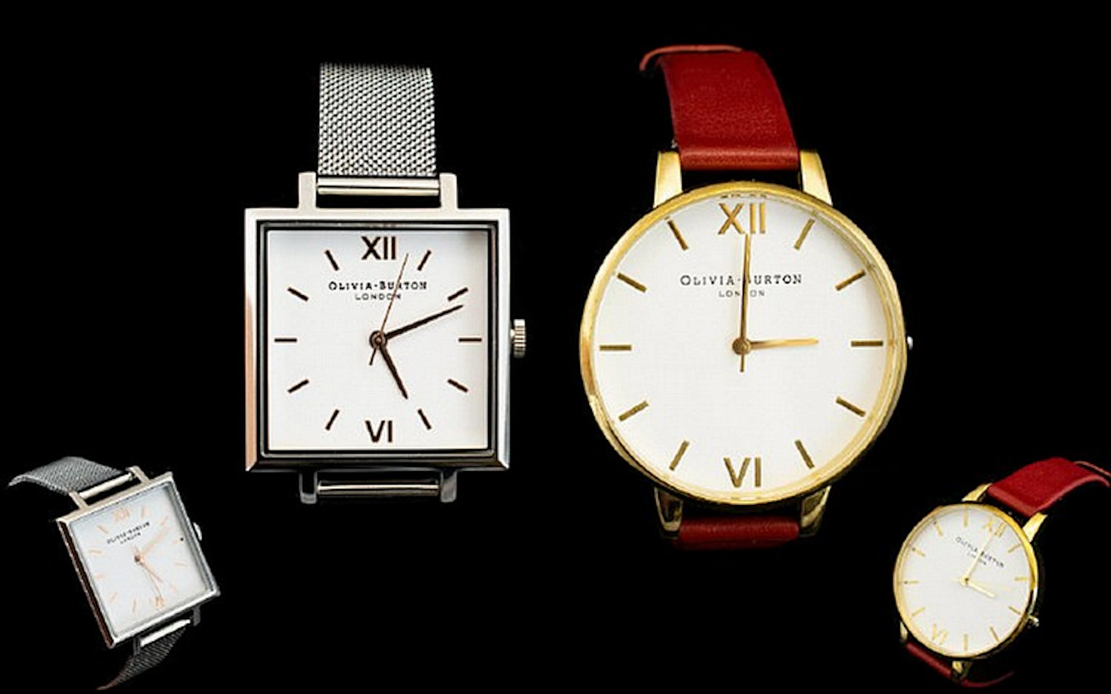 Olivia Burton London Two Contemporary Fashion Watches The first