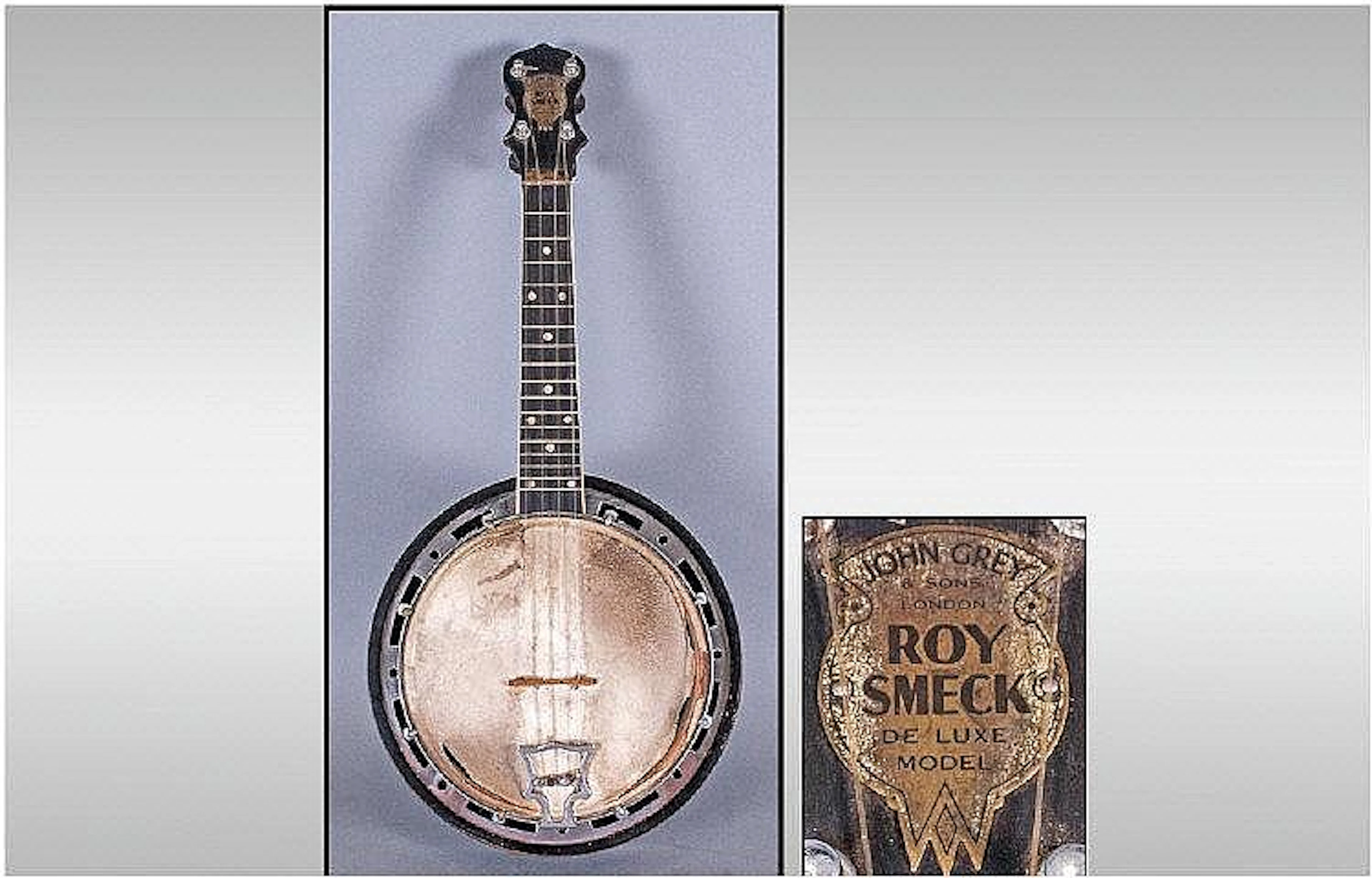 A Fine Quality Vintage Four String Ukuele Banjo by