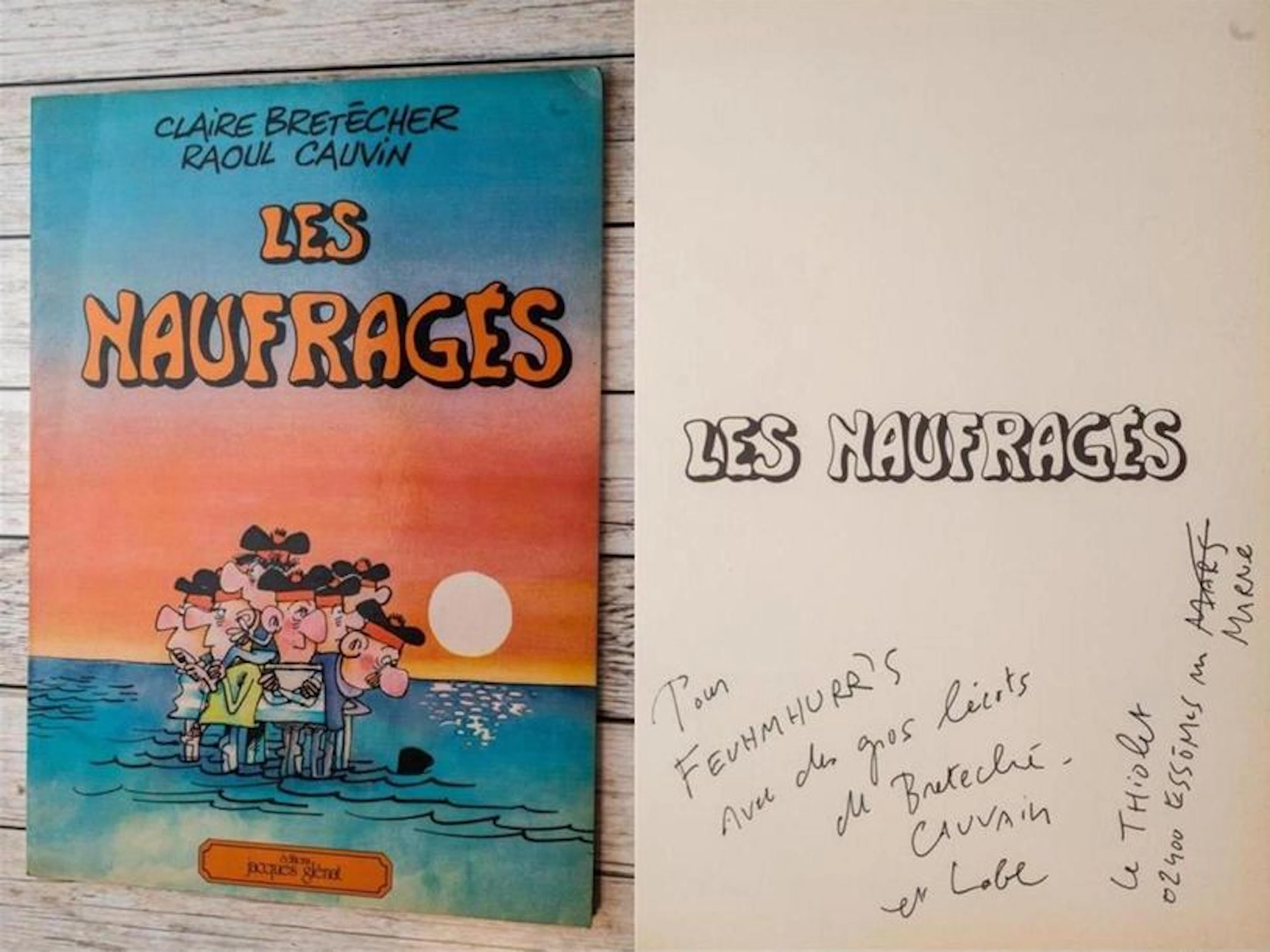 Claire BRETECHER (1940) Raoul CAUVIN (1938)…