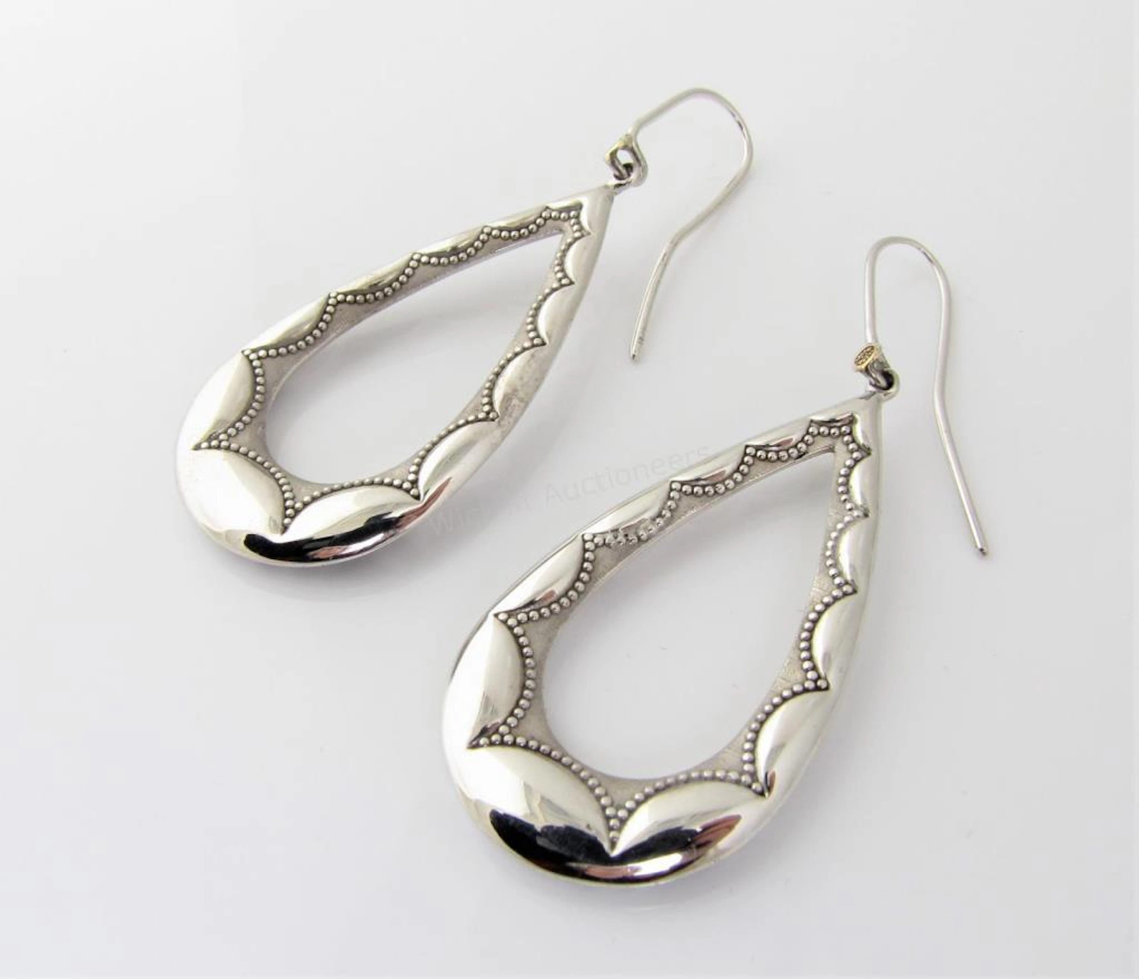 Tacori Pear Shaped Drop Earrings