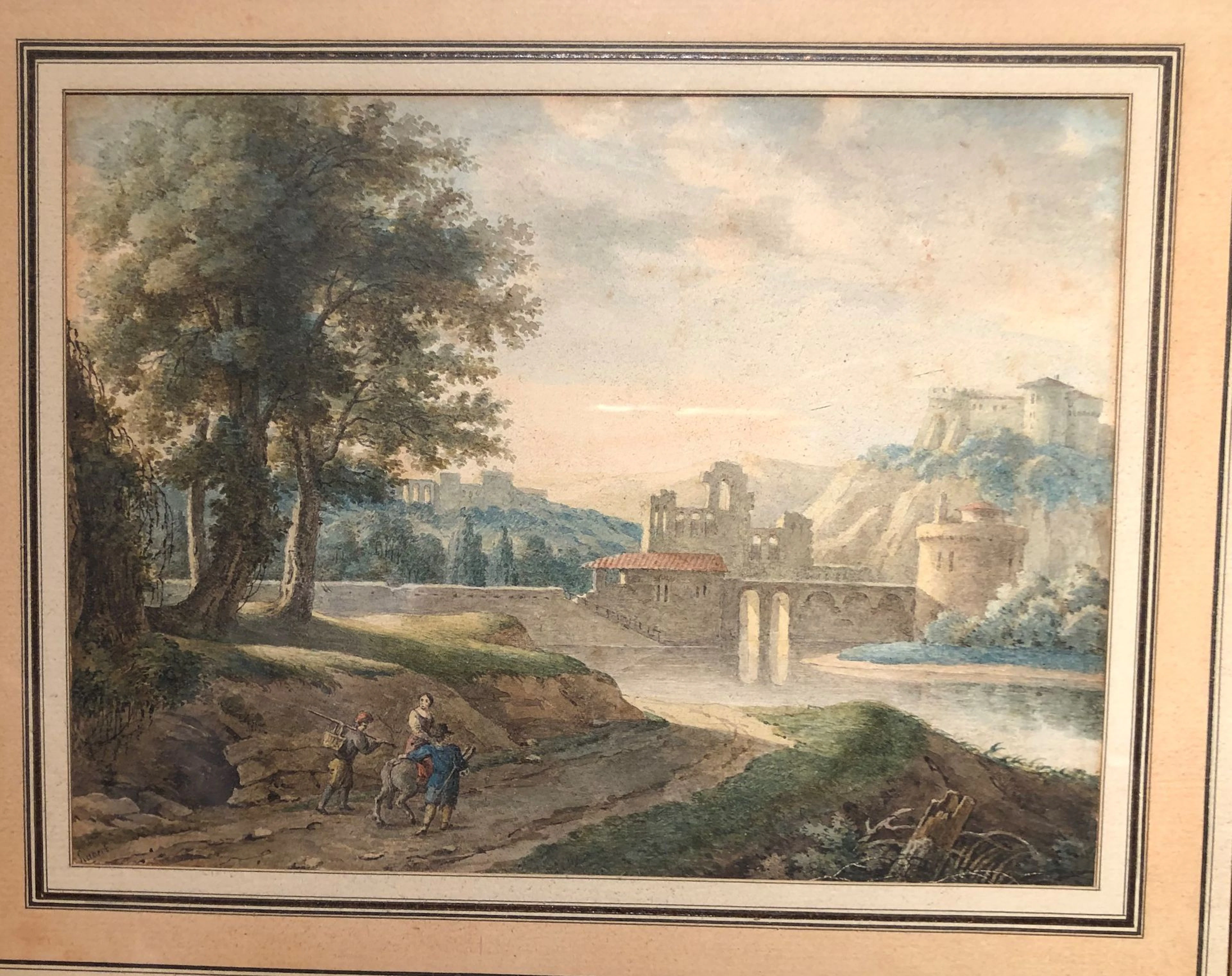 Ecole française du XIXe siècle "Paysage..