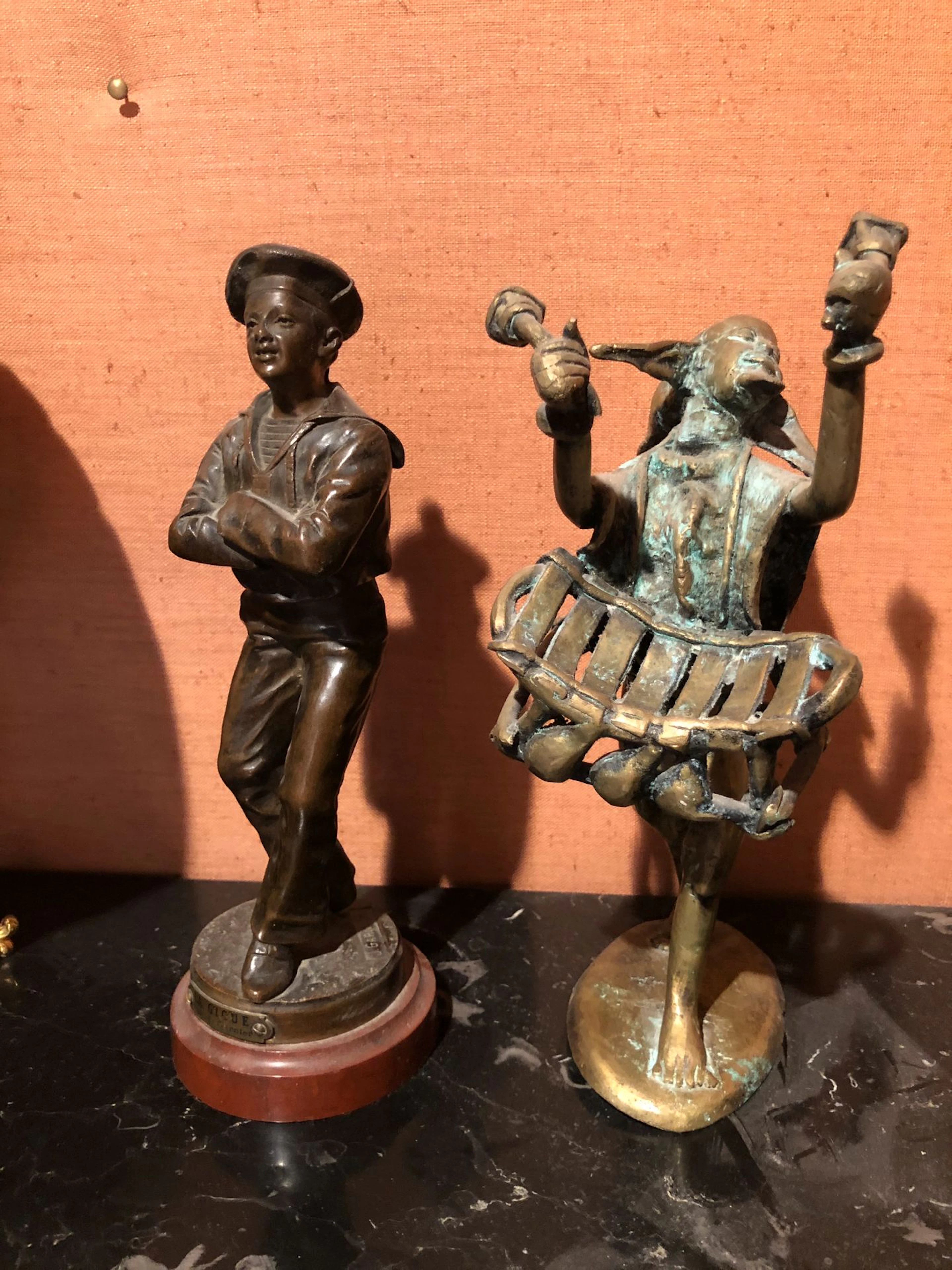 J. GARNIER "La gigue" Sculpture