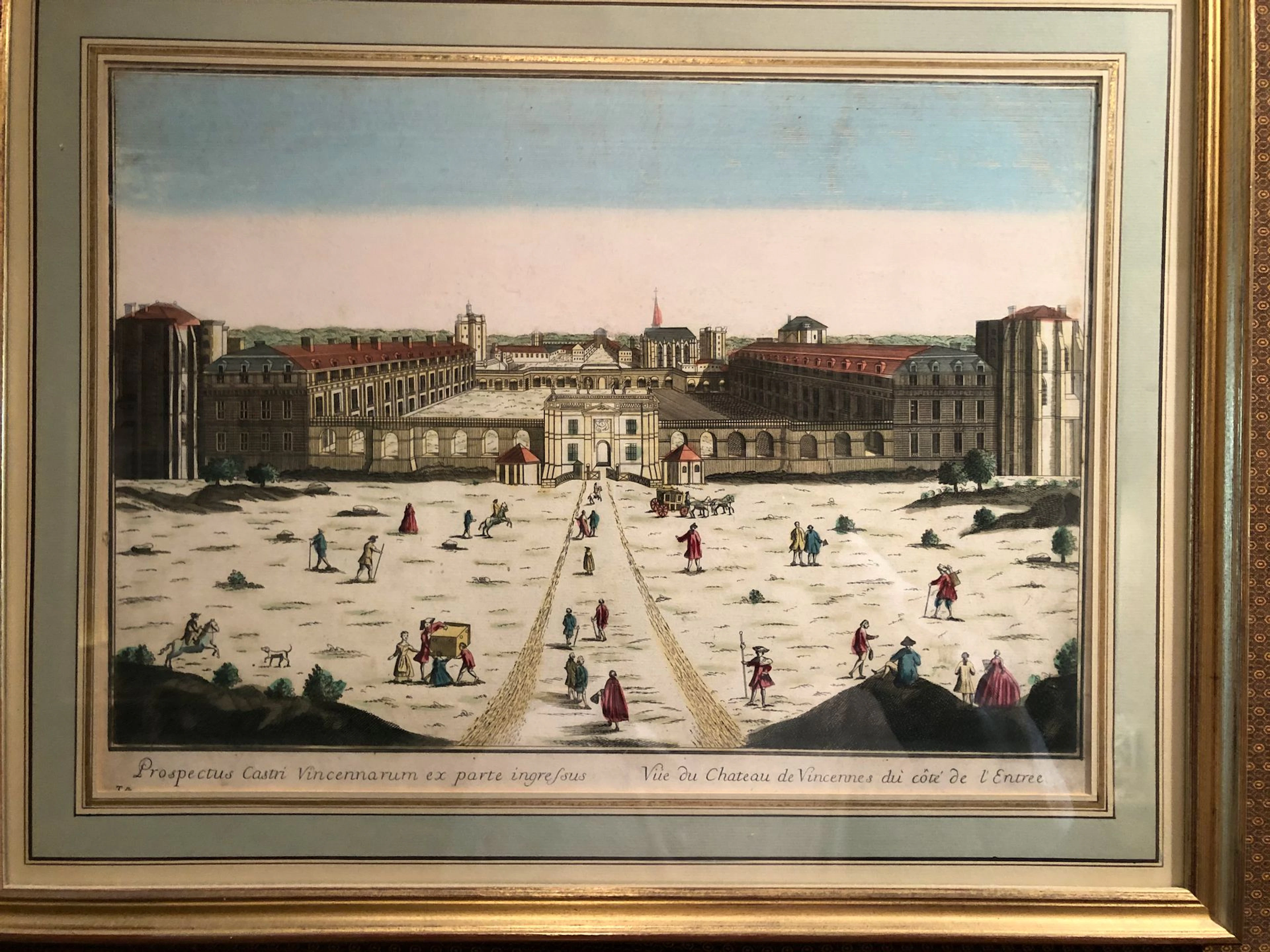 7 vues d'optique représentant "Chateau de..