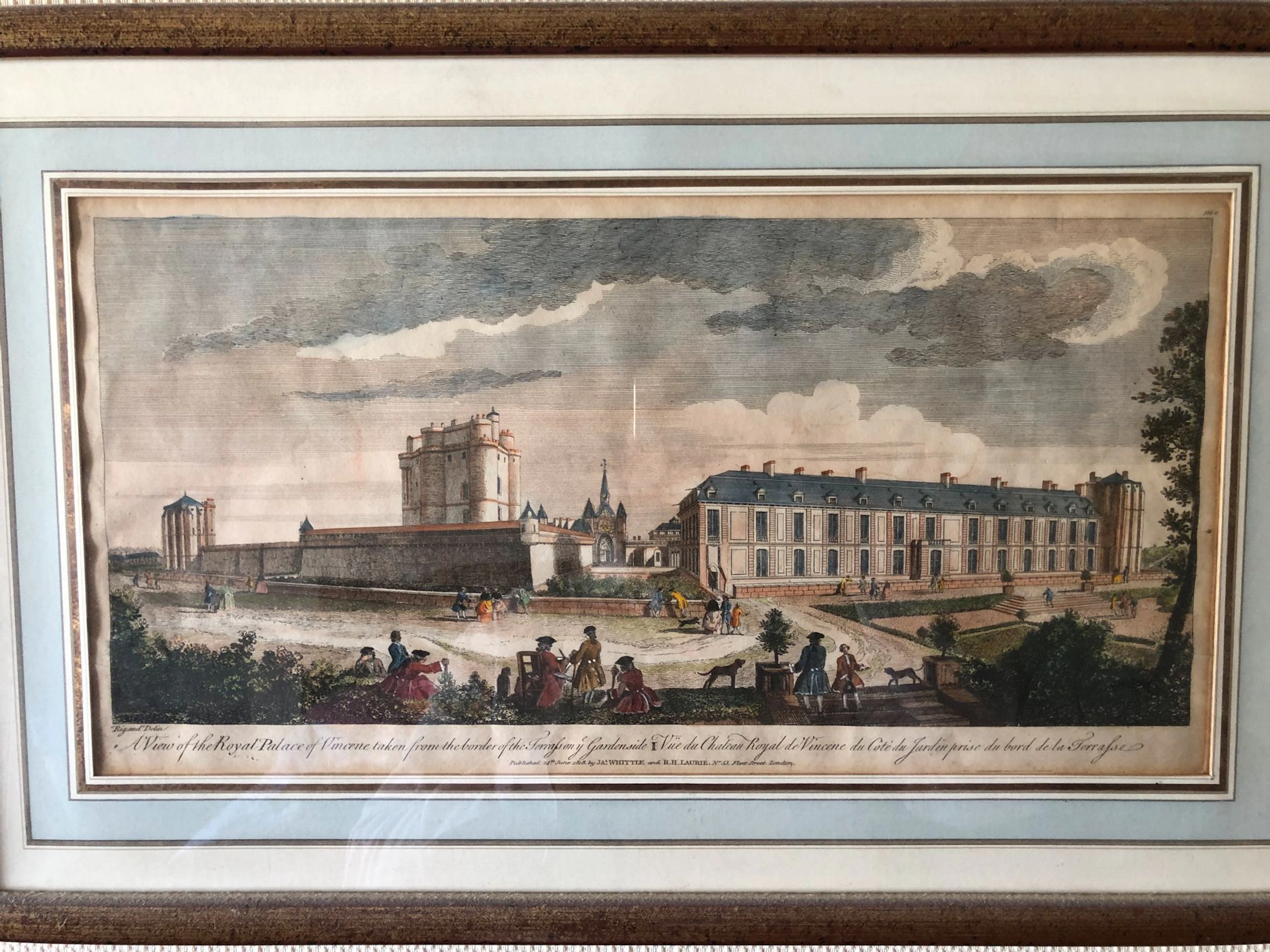 2 vues d'optique représentant le Château..