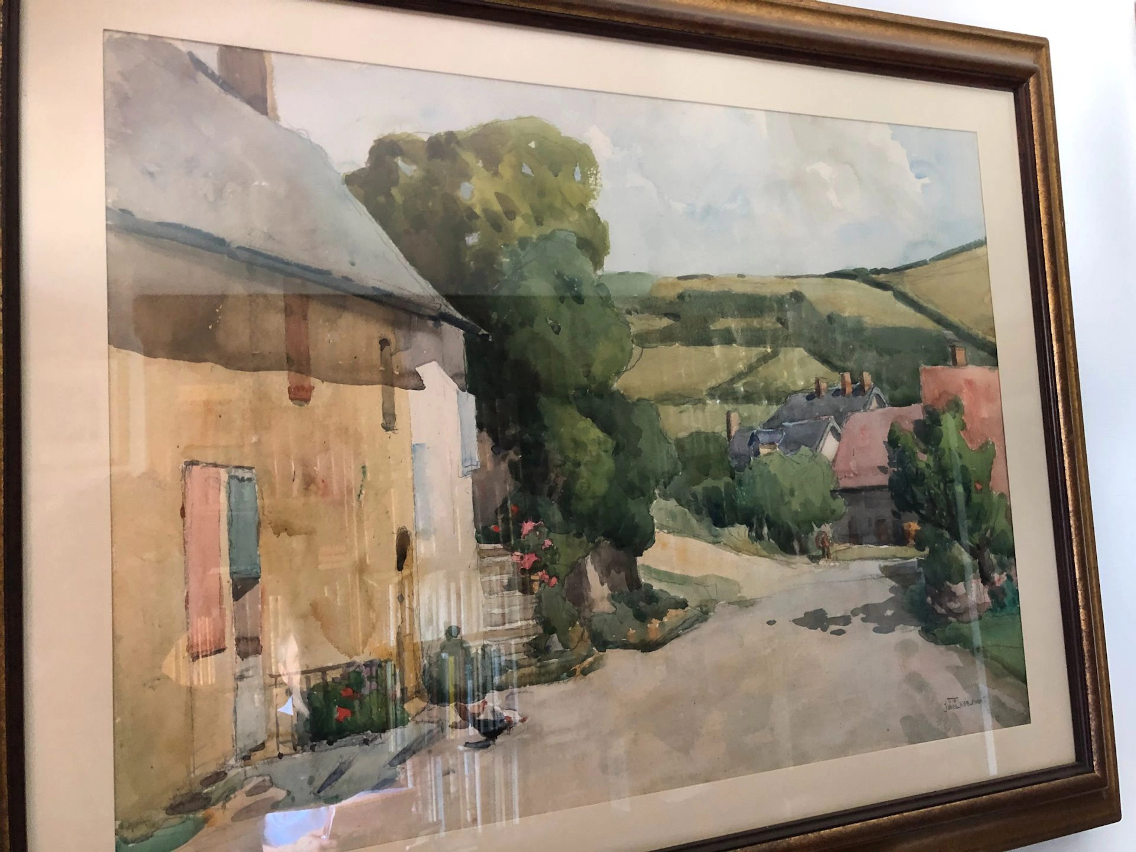Yvonne THIEBLEMONT (XXe siècle) "Rue de..
