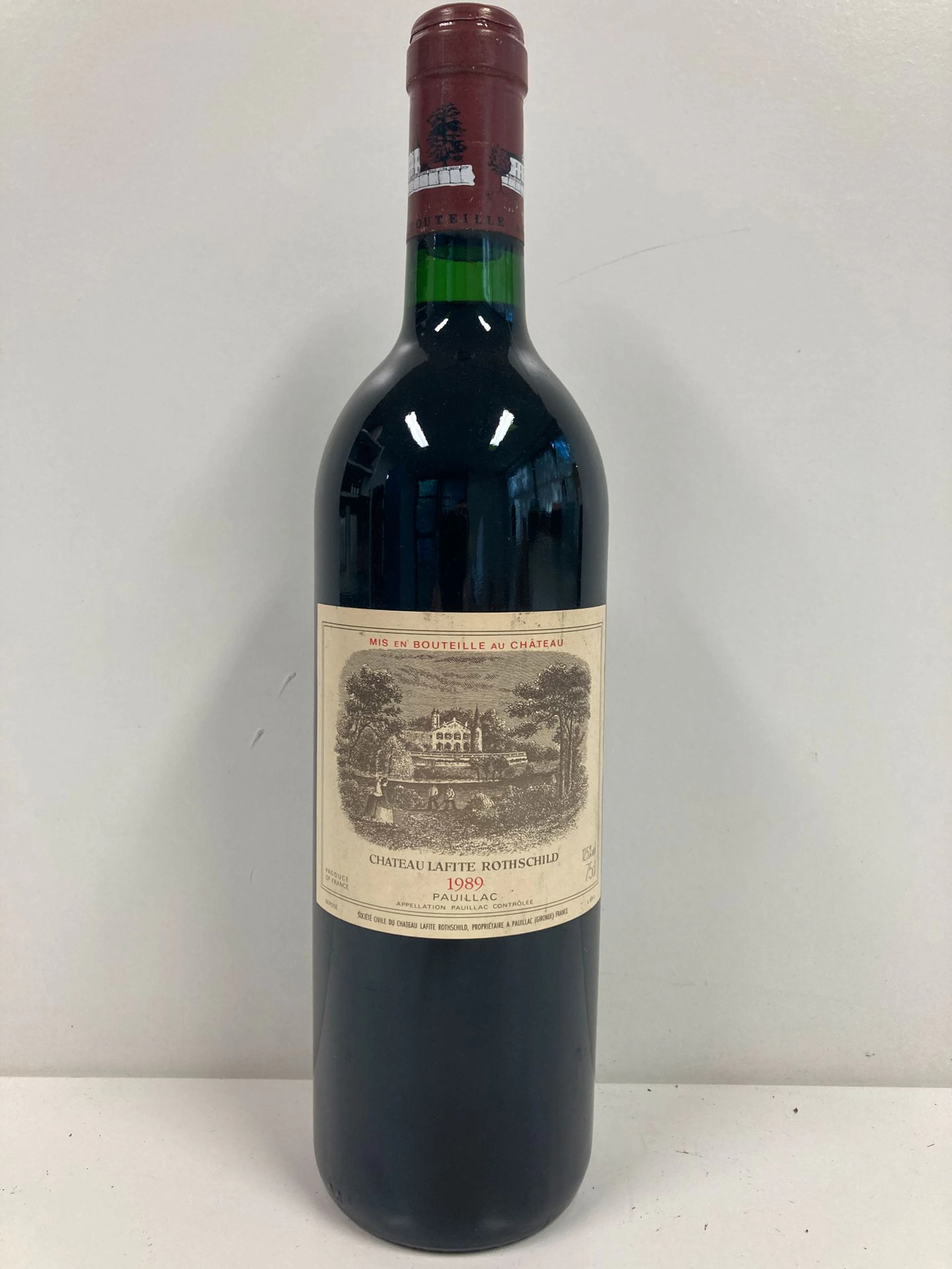 BORDEAUX CHÂTEAU LAFITE ROTHSCHILD ROUGE 75CL 1989..