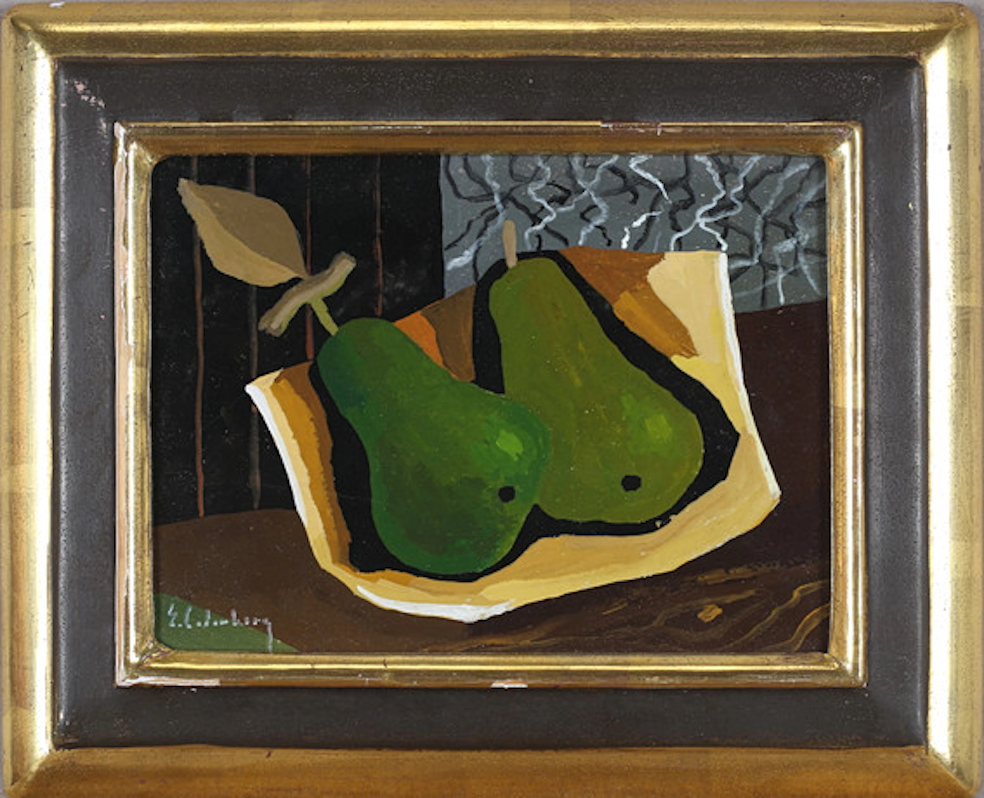 ERIK CEDERBERG (1897-1984). Tempera, still…