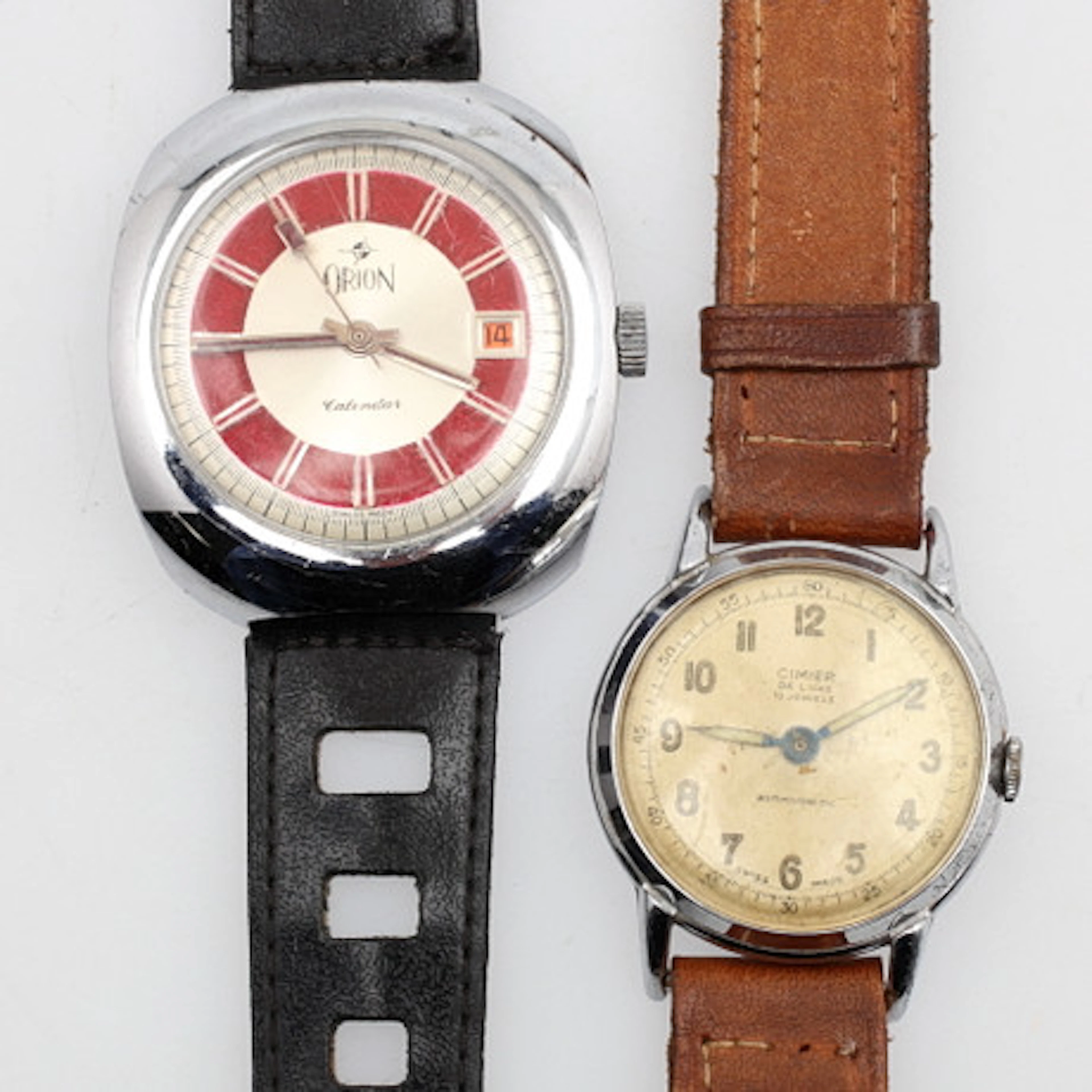 ARMBANDSUR, 2 st, Orion samt Cimier, 1900-…