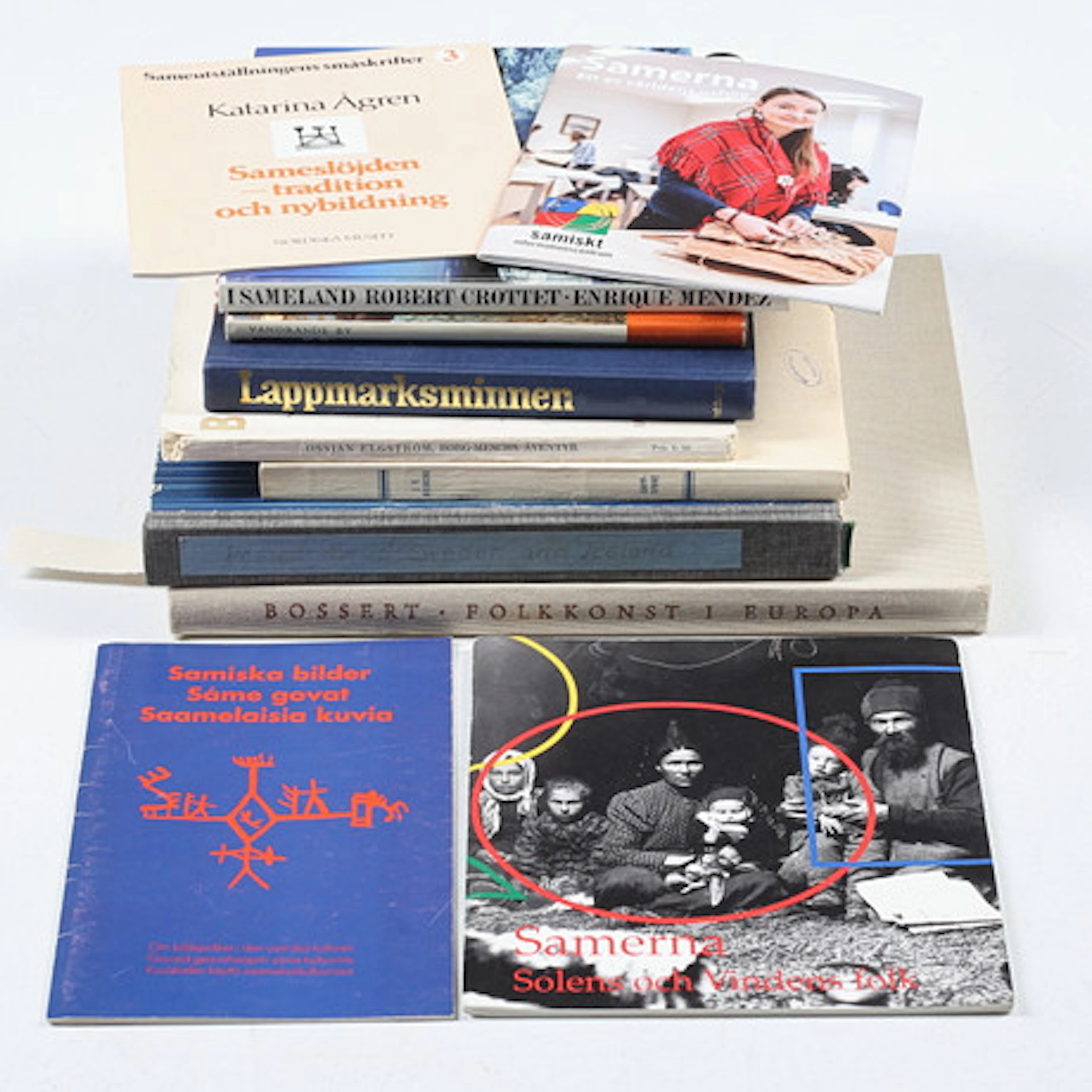 BÖCKER/HÄFTEN 11, st, samiskt konsthantver…