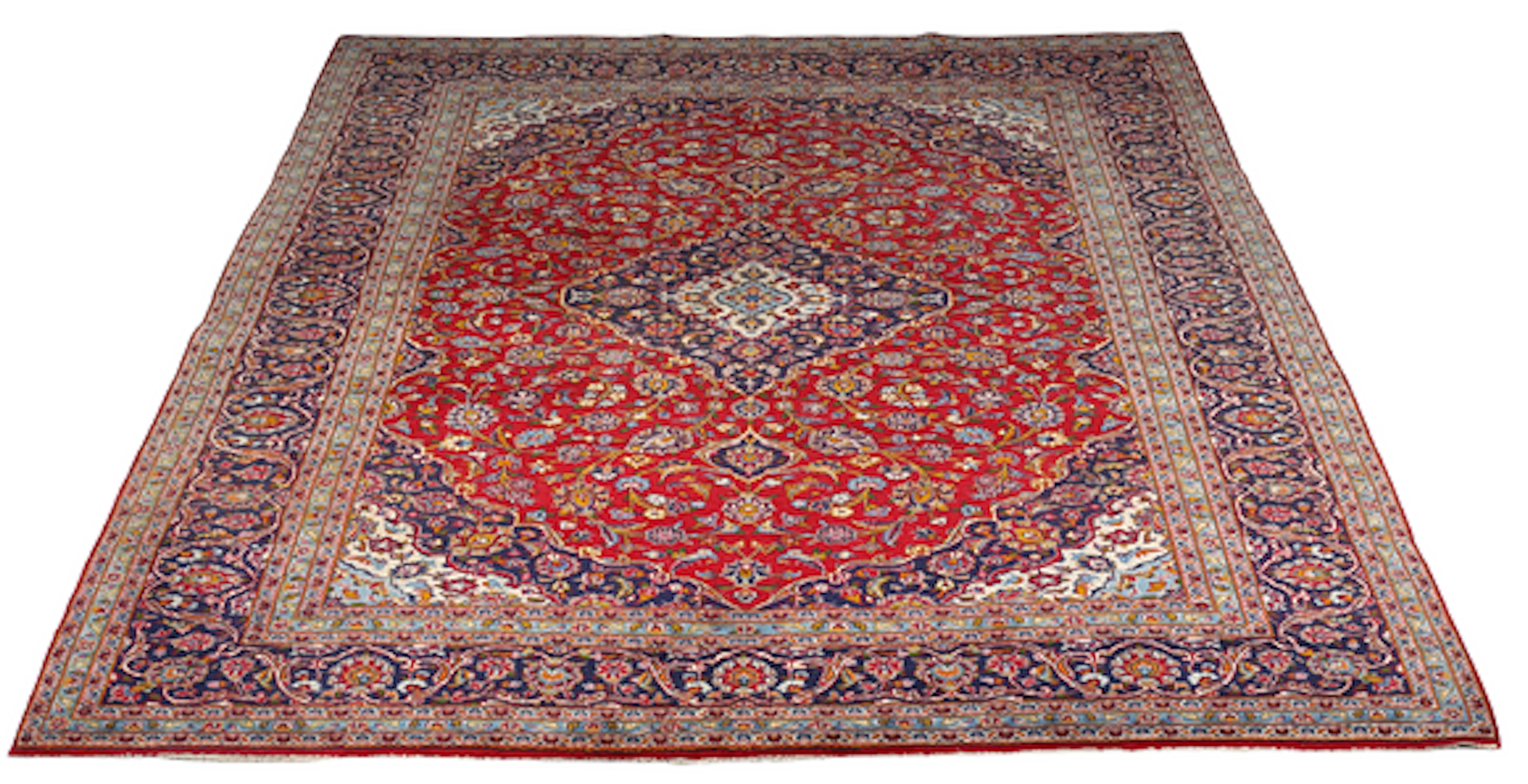 MATTA, orientalisk Kashan, 255 x 342 cm, I…