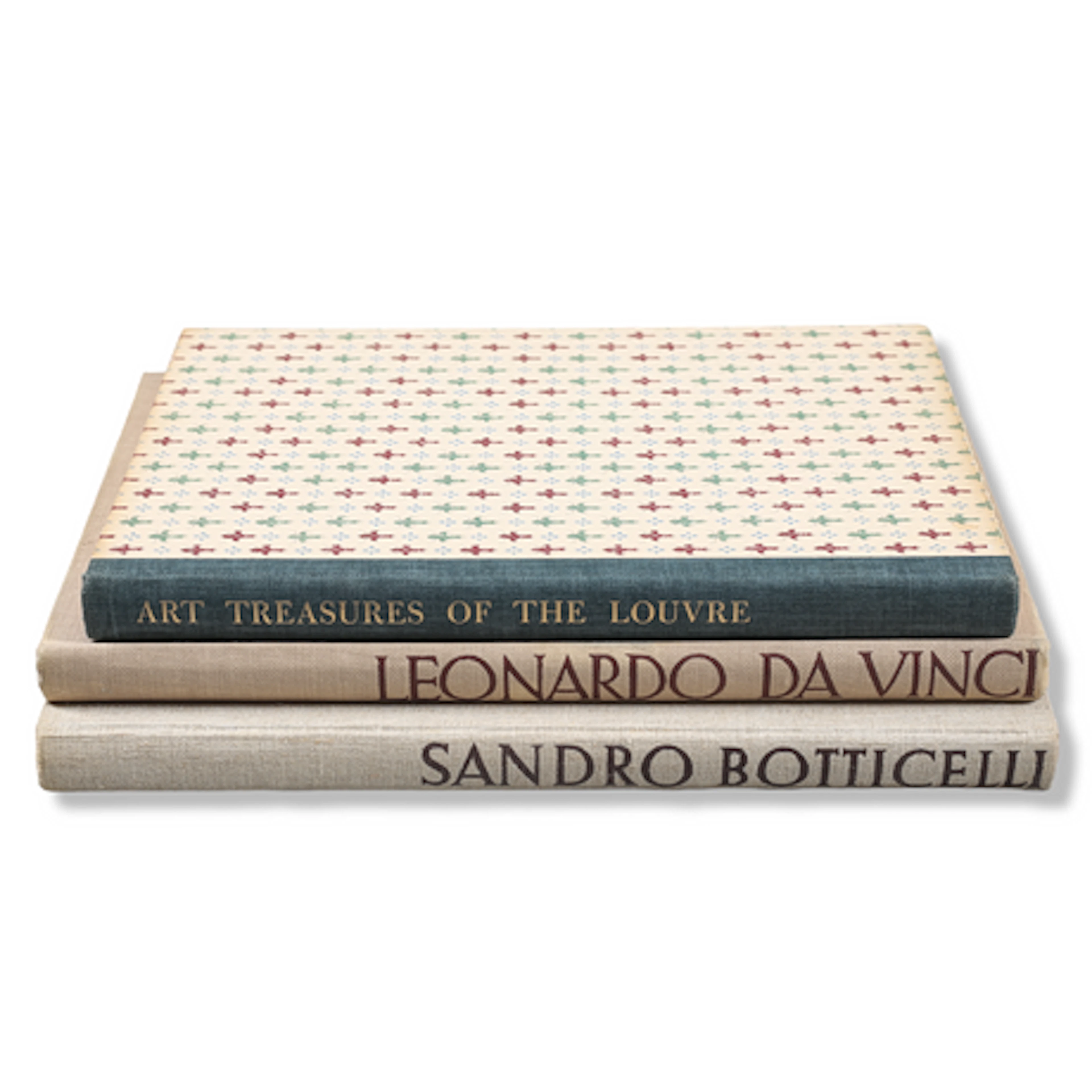KONSTBÖCKER, 3 volymer, Leonardo Da Vinci …