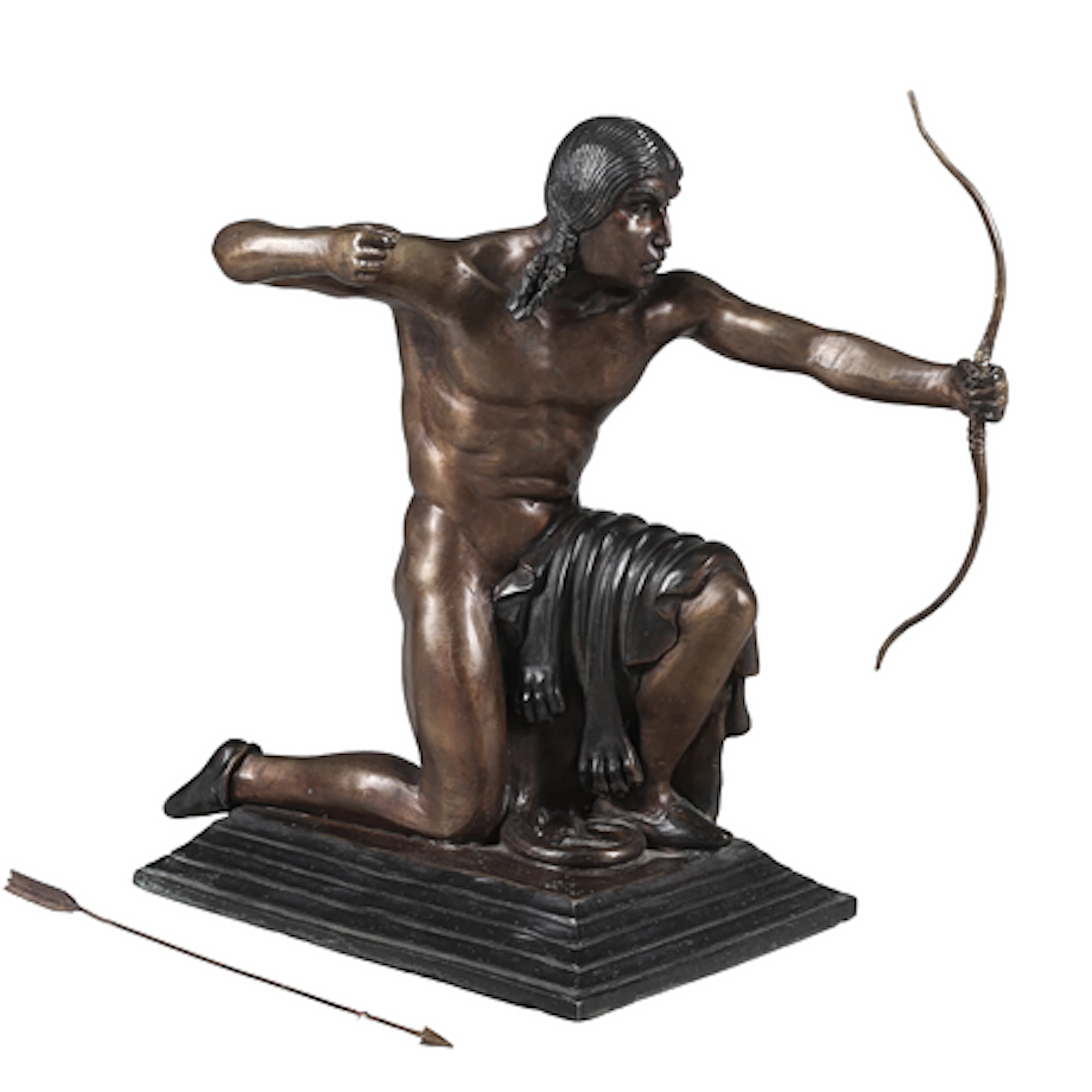 PAUL HOWARD MANSHIP, efter, "Indian Hunter…