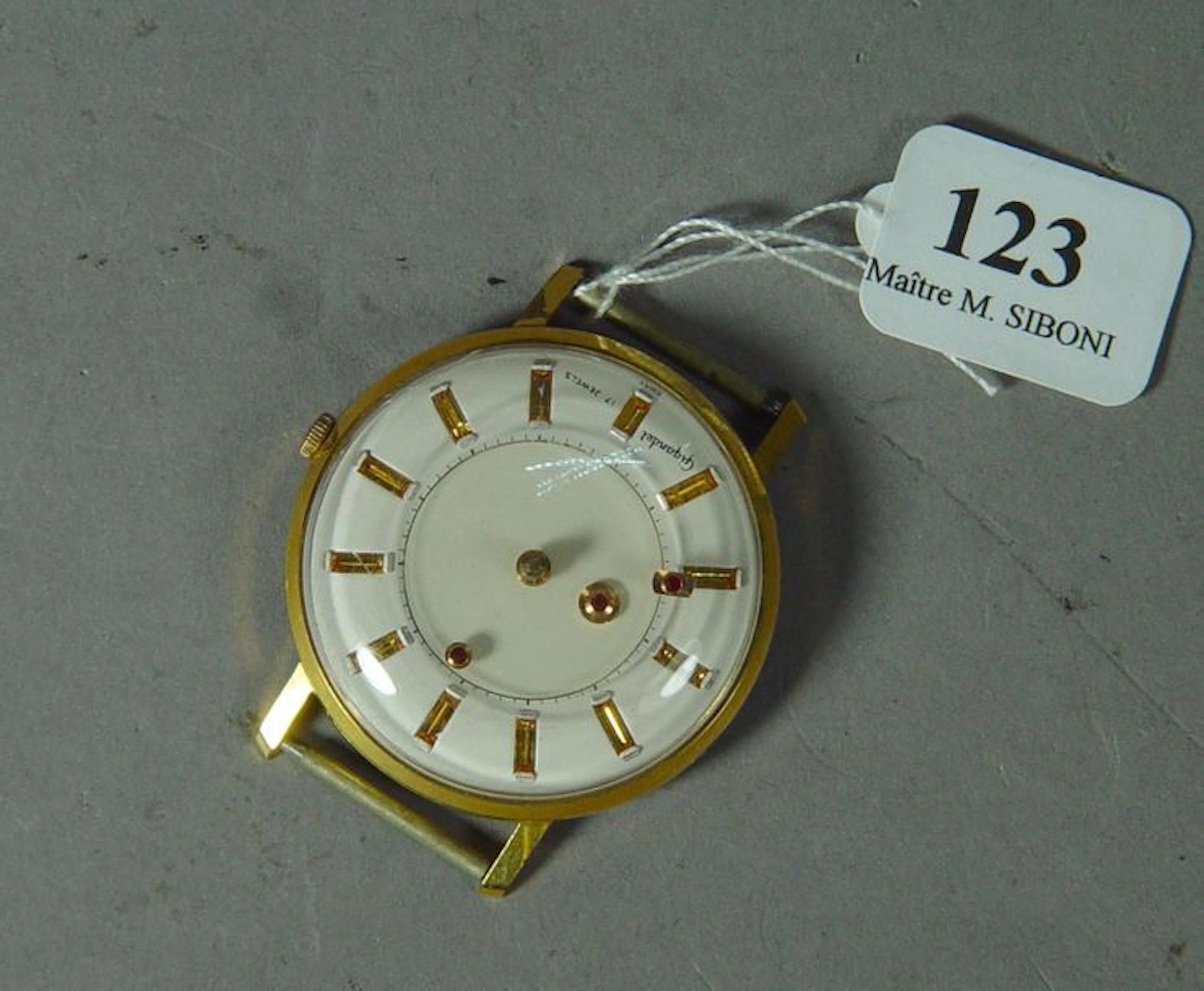 123- GIGANDET Suisse Montre ''mystérieuse''…