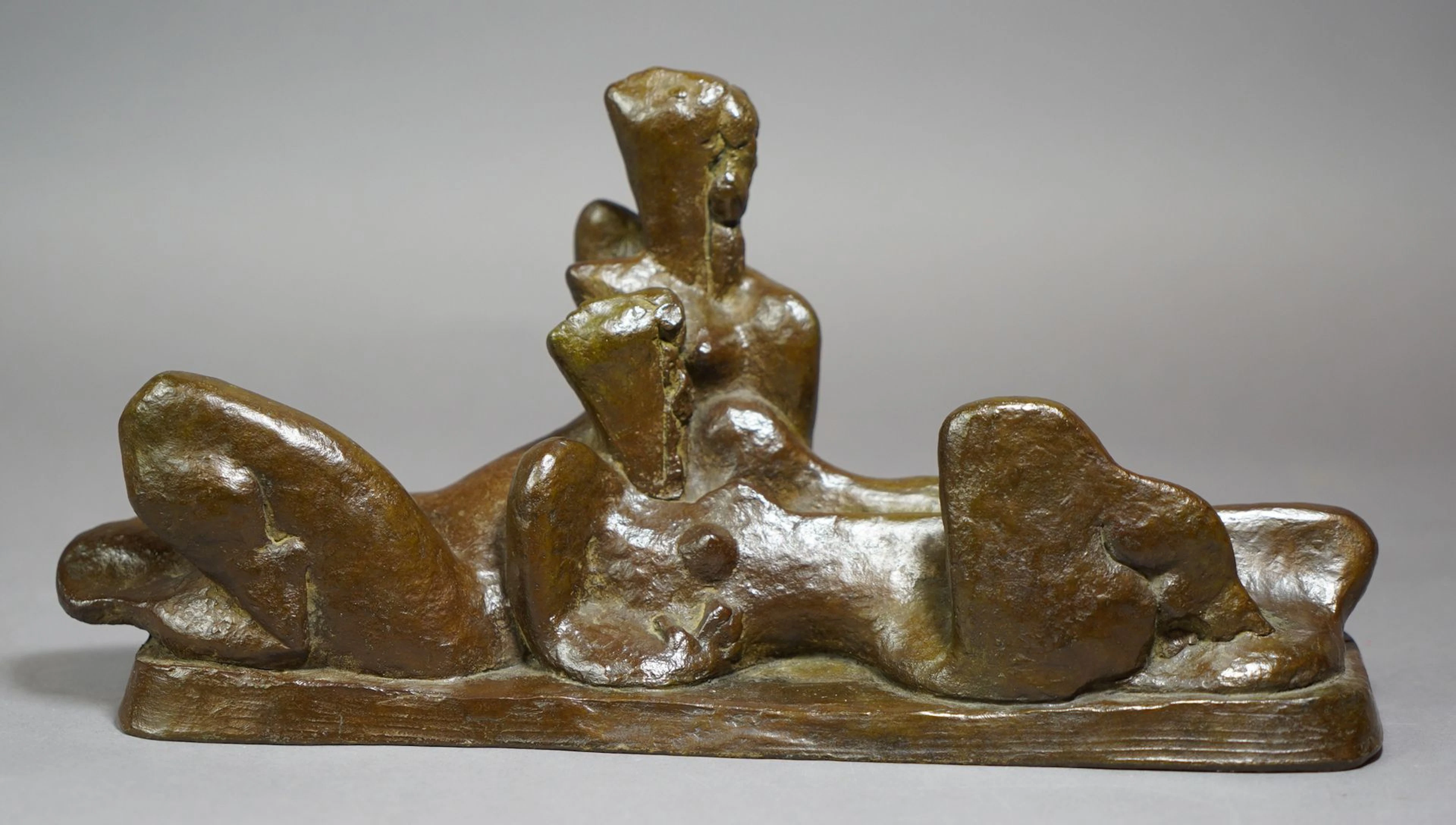 140- Joseph CSAKY (1888-1971) ''Les Deux... - Lot 140 - Siboni