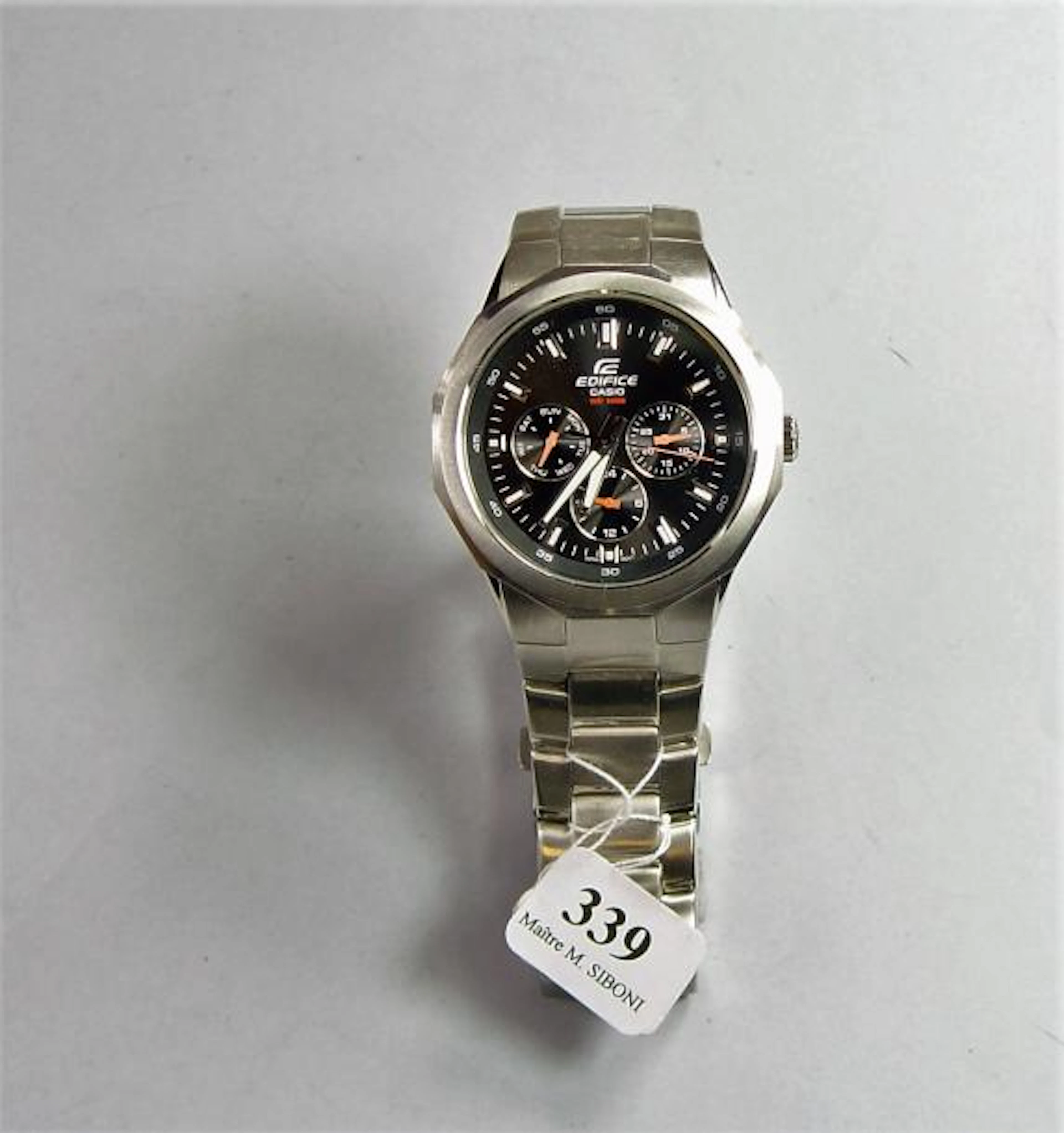 339- CASIO - Edifice Montre chronographe…