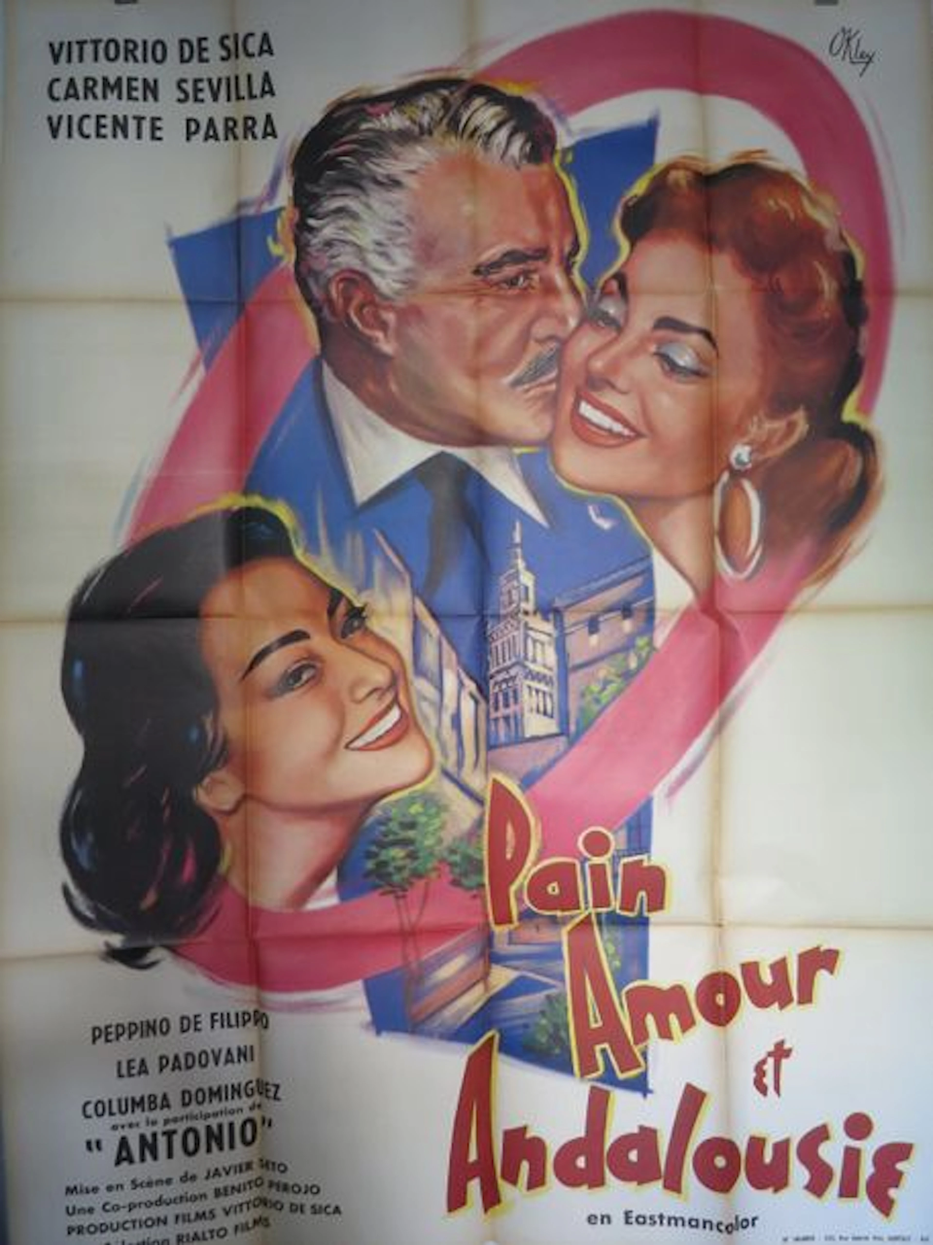 146- "PAIN, AMOUR ET, ANDALOUSIE" (1960)…