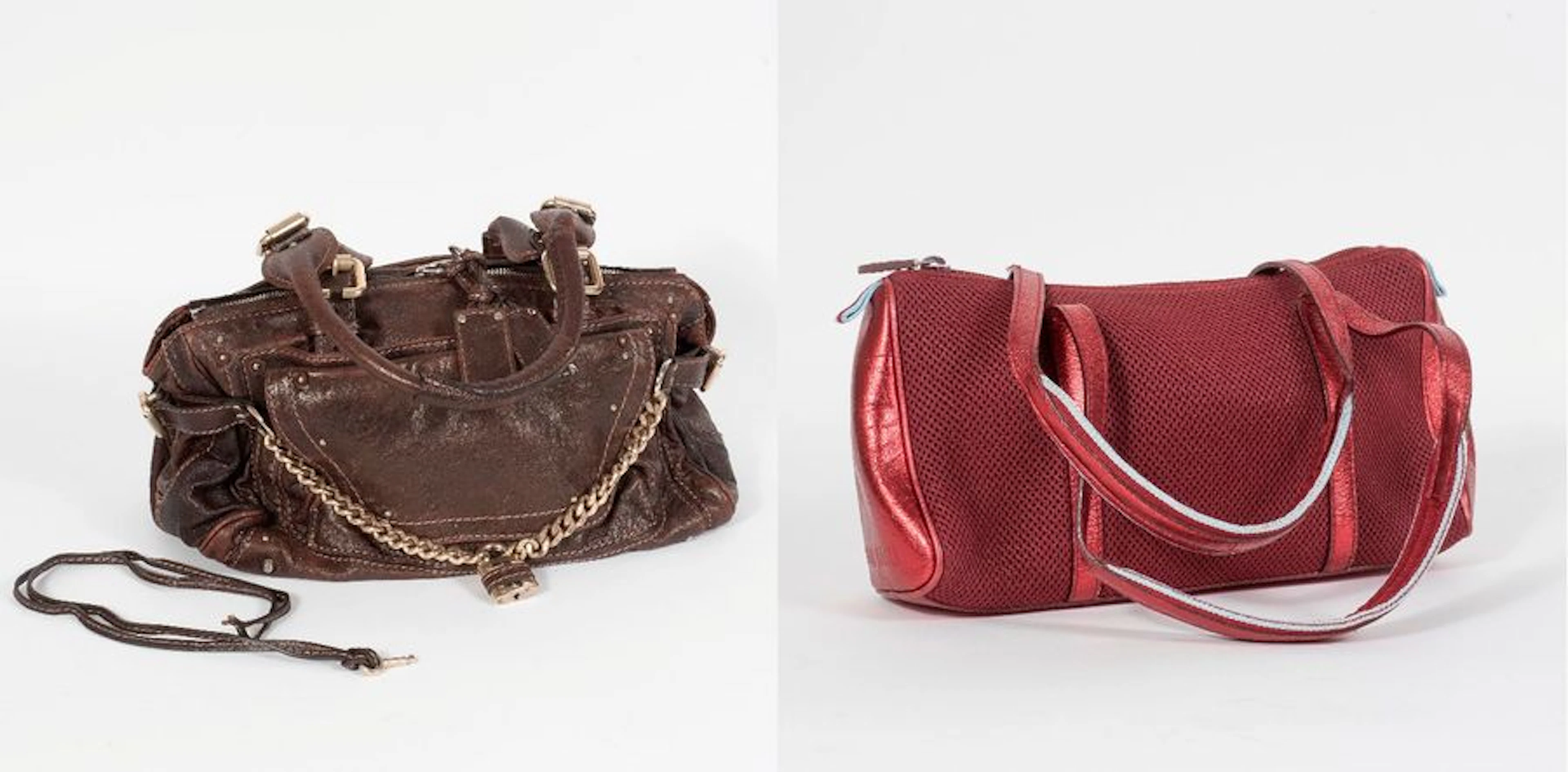 Lot comprenant : - CHLOE, Paddington Sachtel…